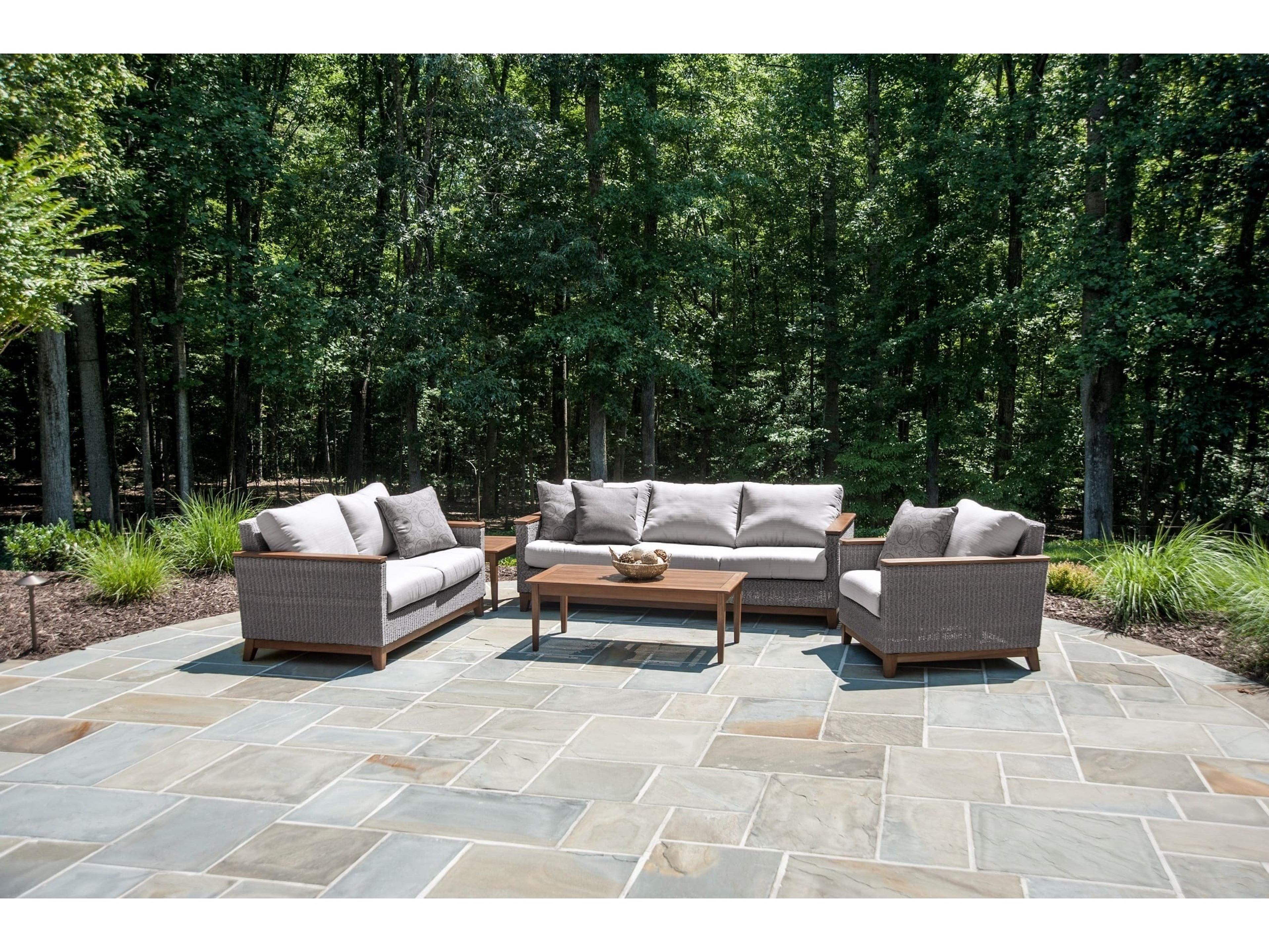 Jensen Outdoor Furniture Coral IPE Sofa /Gray