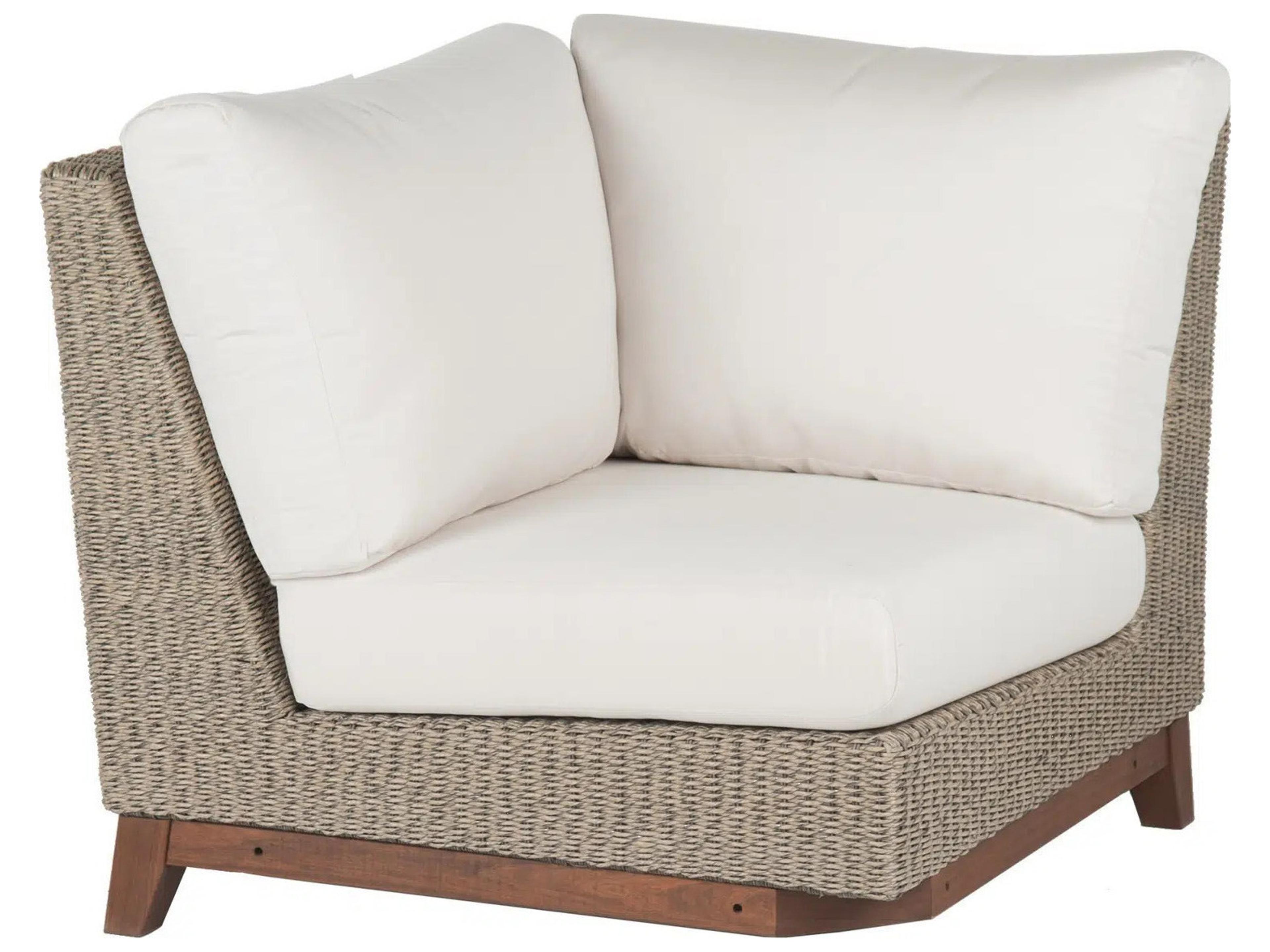 Coral Sectional Corner Natural Weave