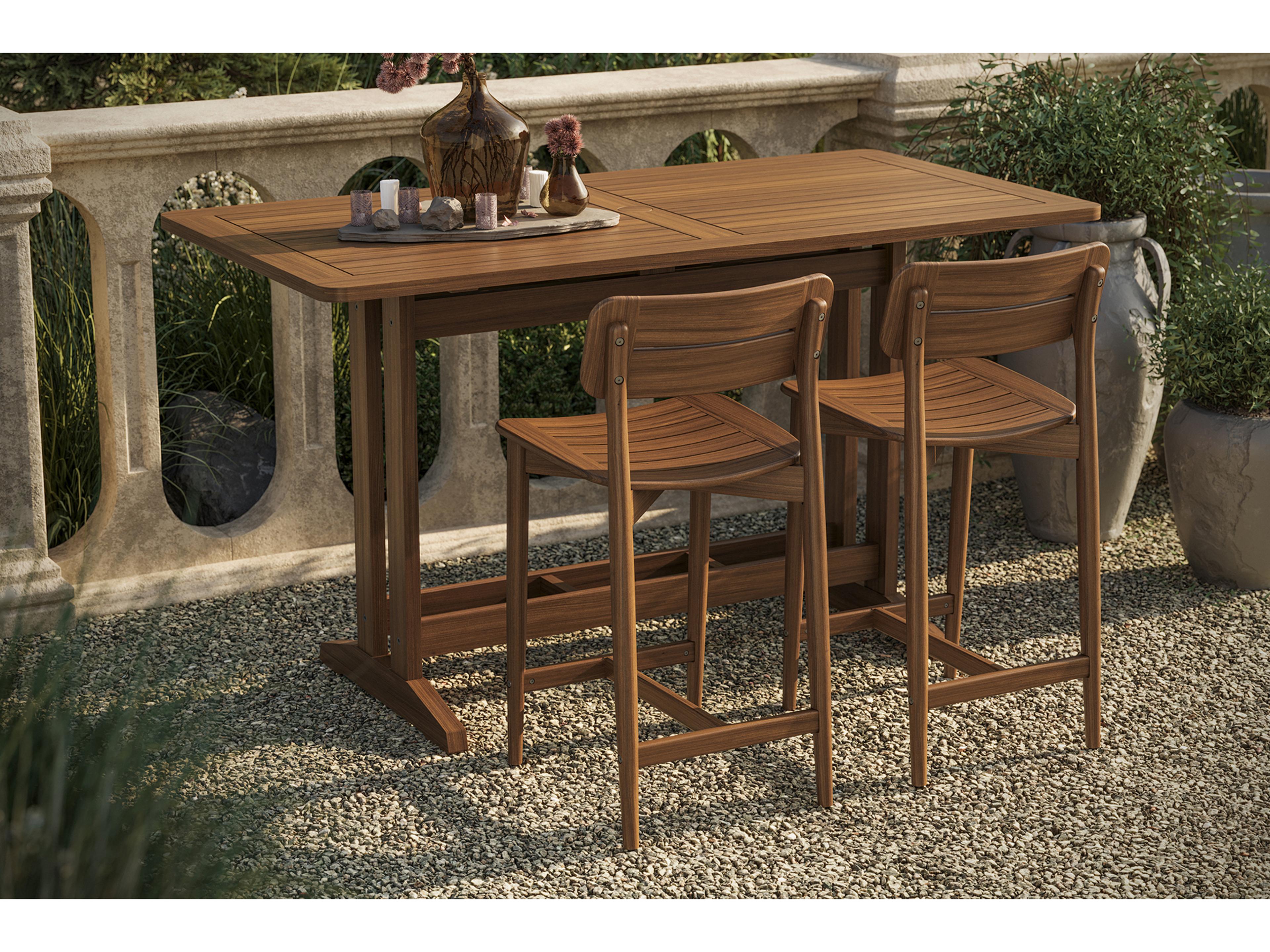 Jensen Outdoor Innova Harper Counter Height Side Chair Seat Replacement Cushions