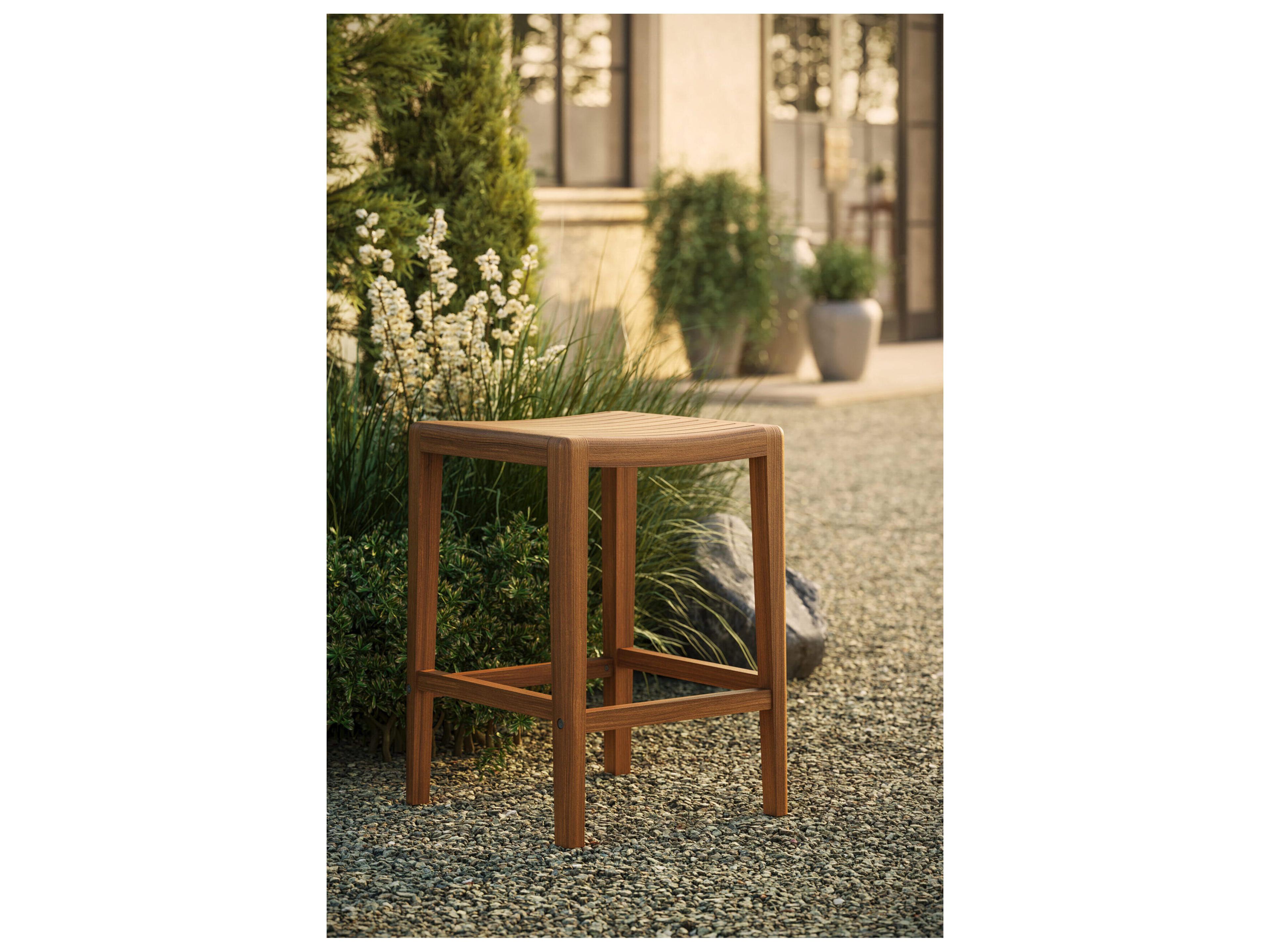 Jensen Outdoor Furniture Innova IPE Enza Counter Height Stool