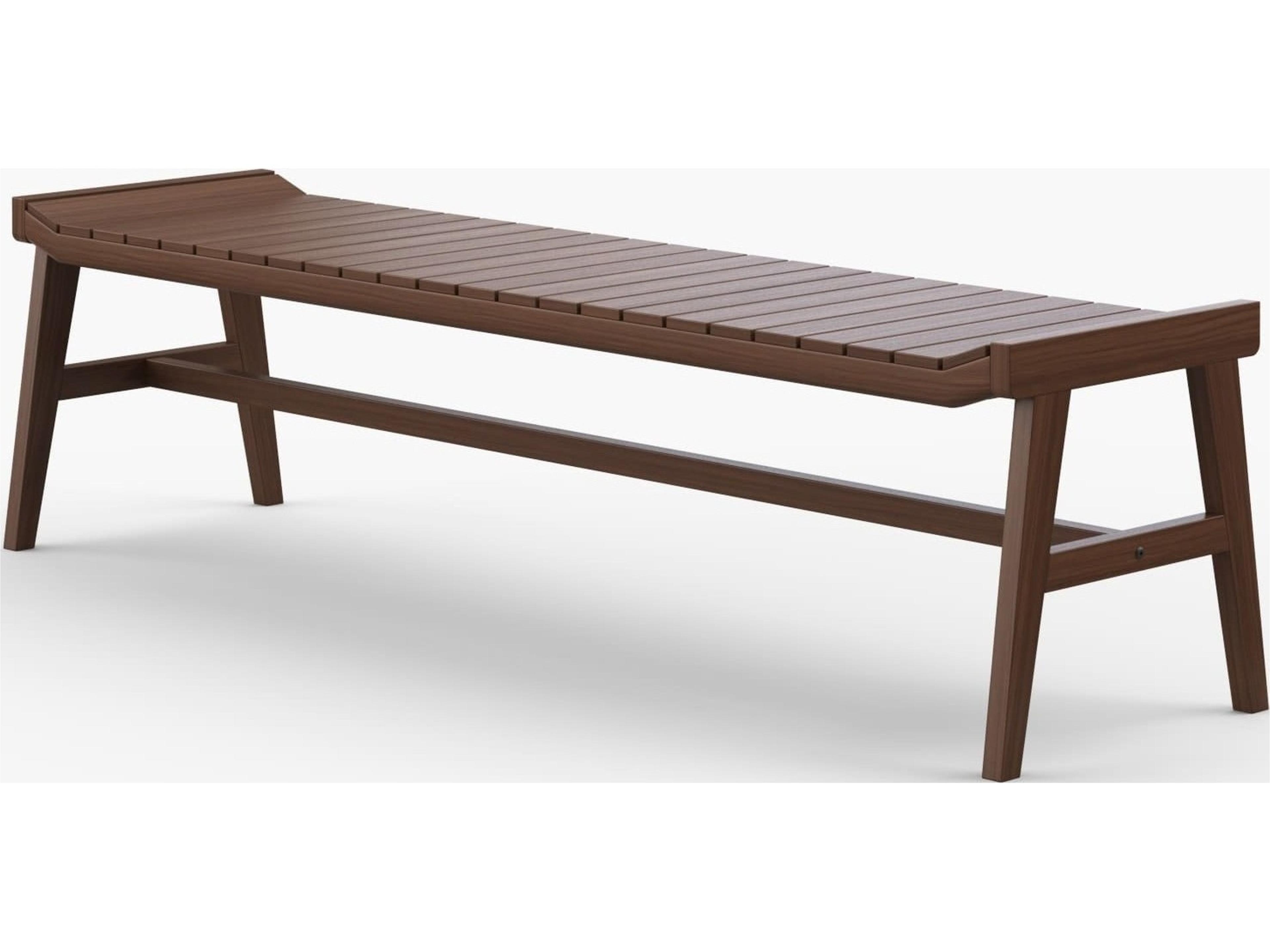 Jensen Outdoor Furniture Innova IPE Whisper 72" Backless Bench