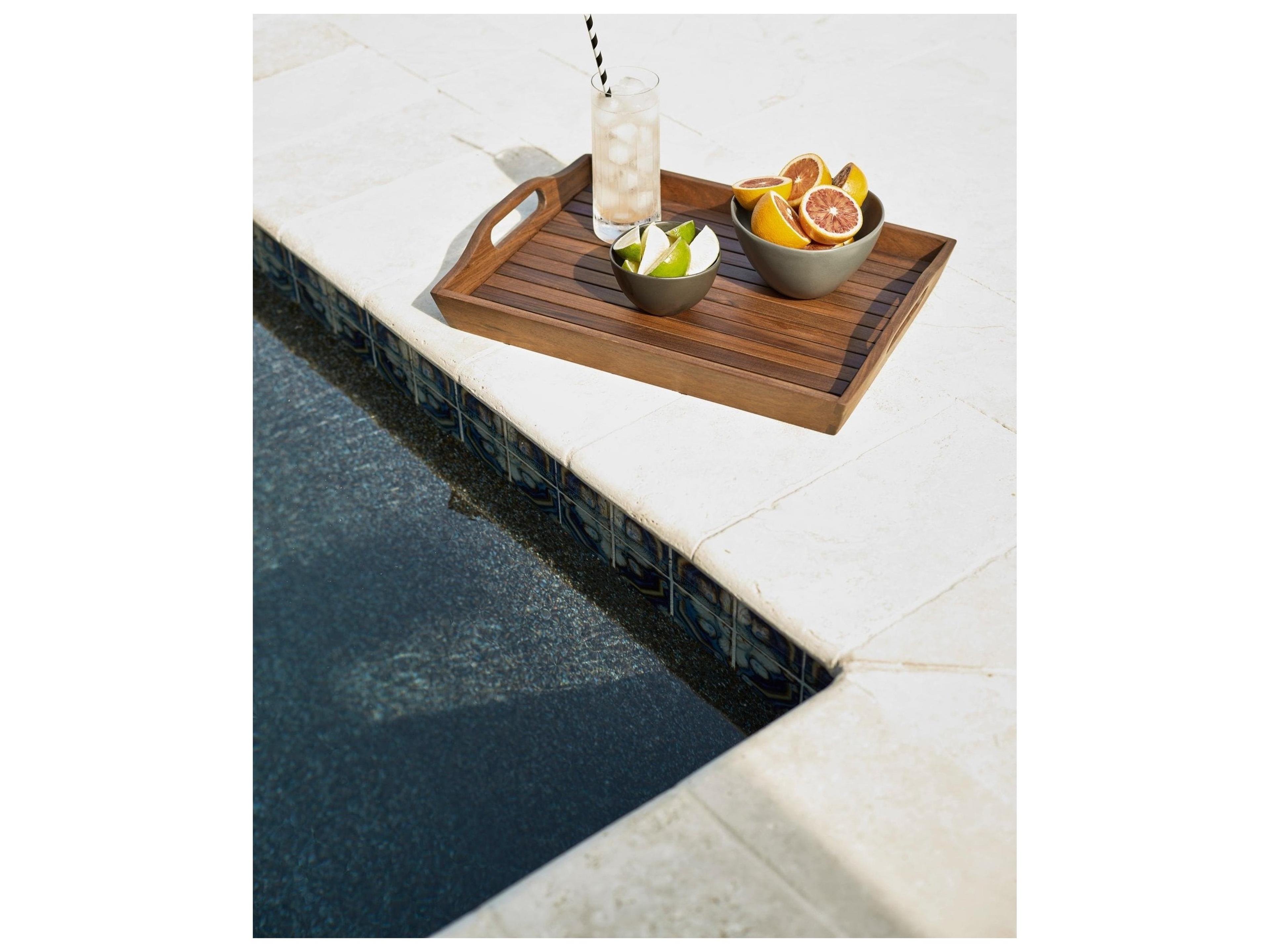 Jensen Outdoor Furniture Heritage IPE 16" x 12" Serving Tray/ Small