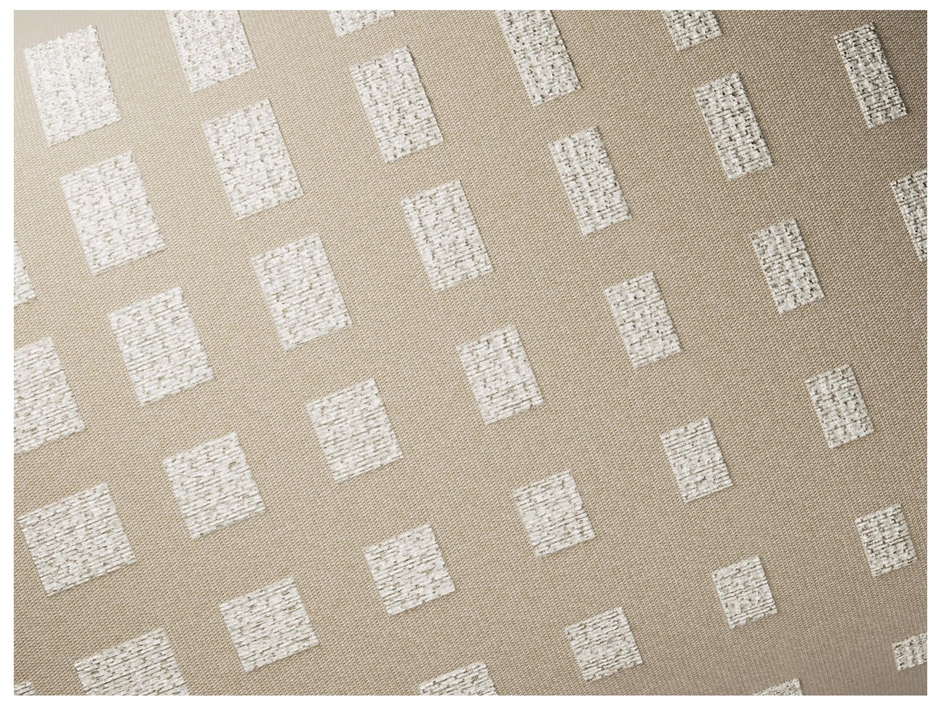 Jensen Outdoor Performance Plume Embroidery 14" x 22" Shadow Block - Desert/Ivory