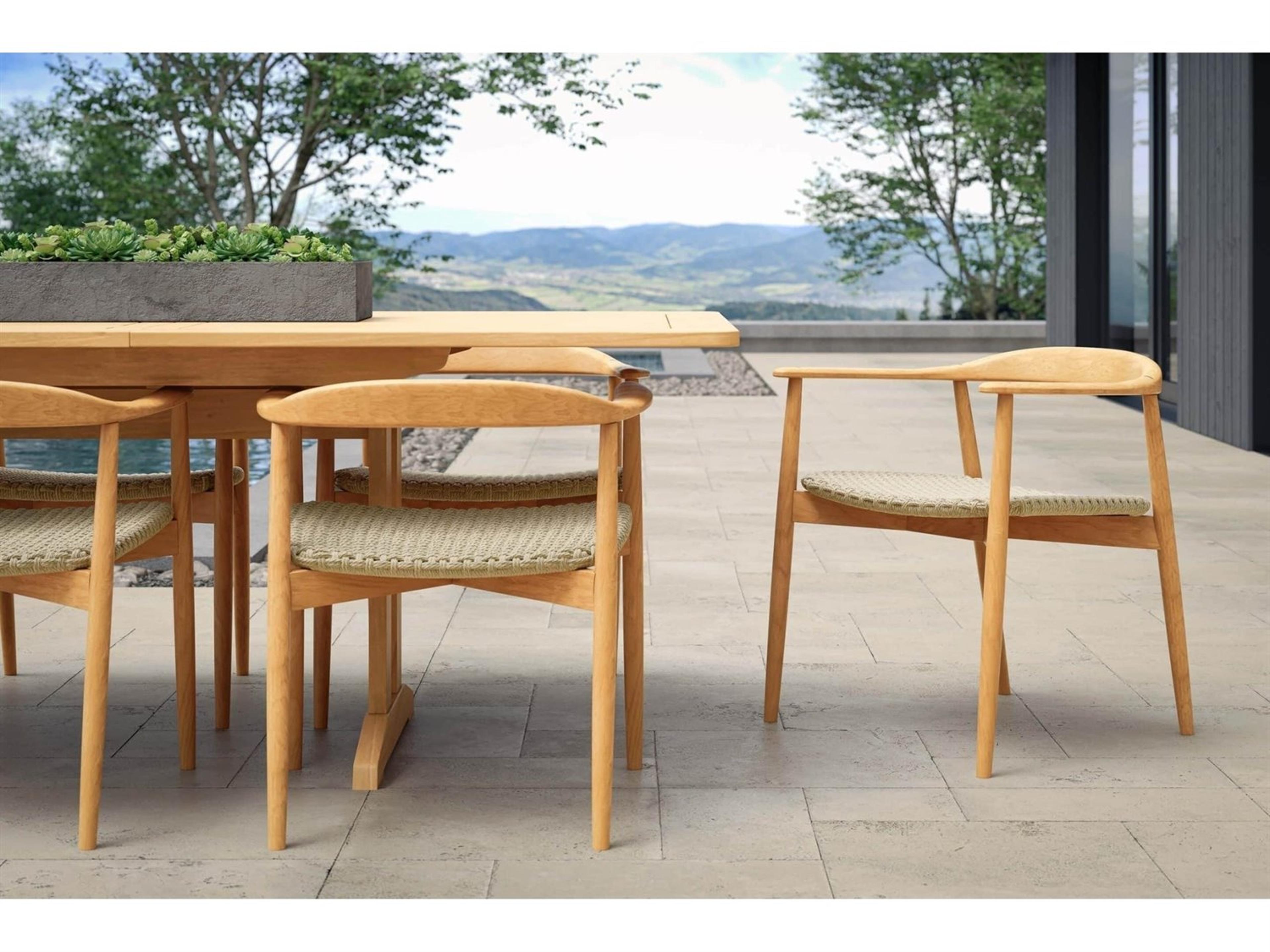 Jensen Outdoor Furniture Dana IPE Dining Set