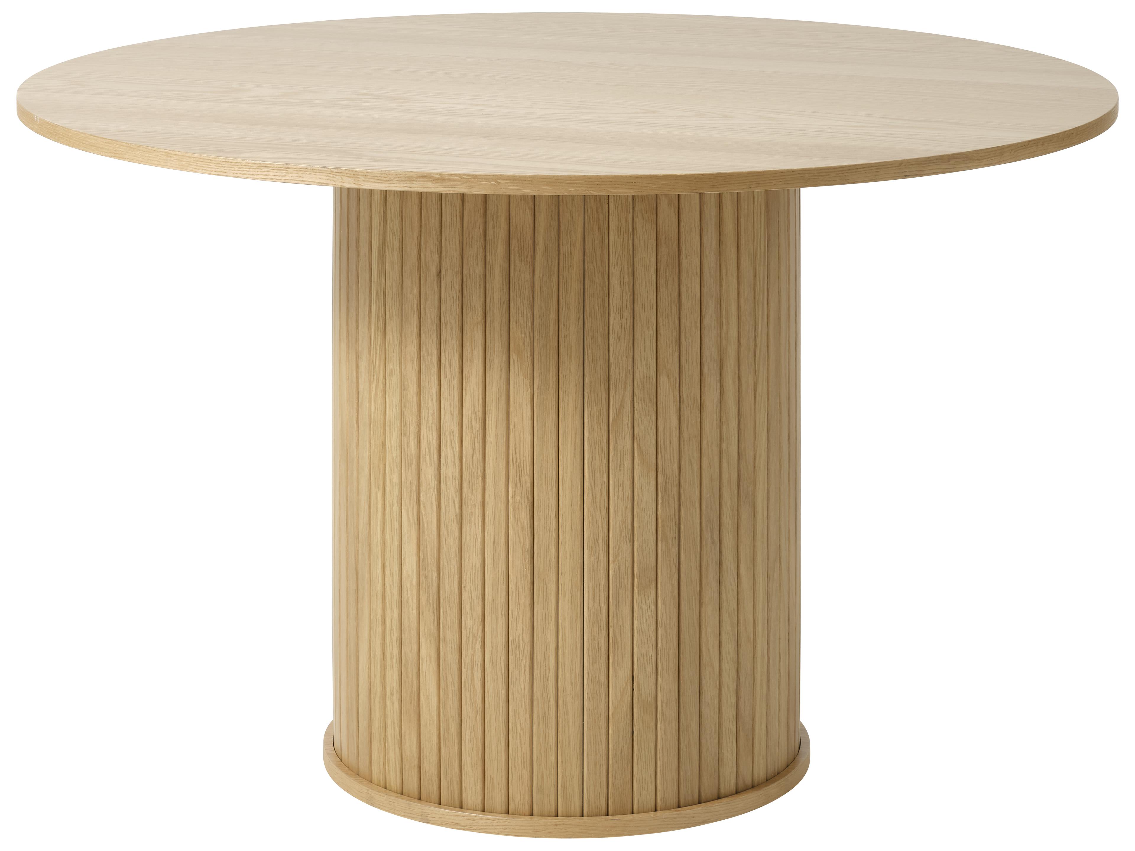 Nola Round Wood Dining Table