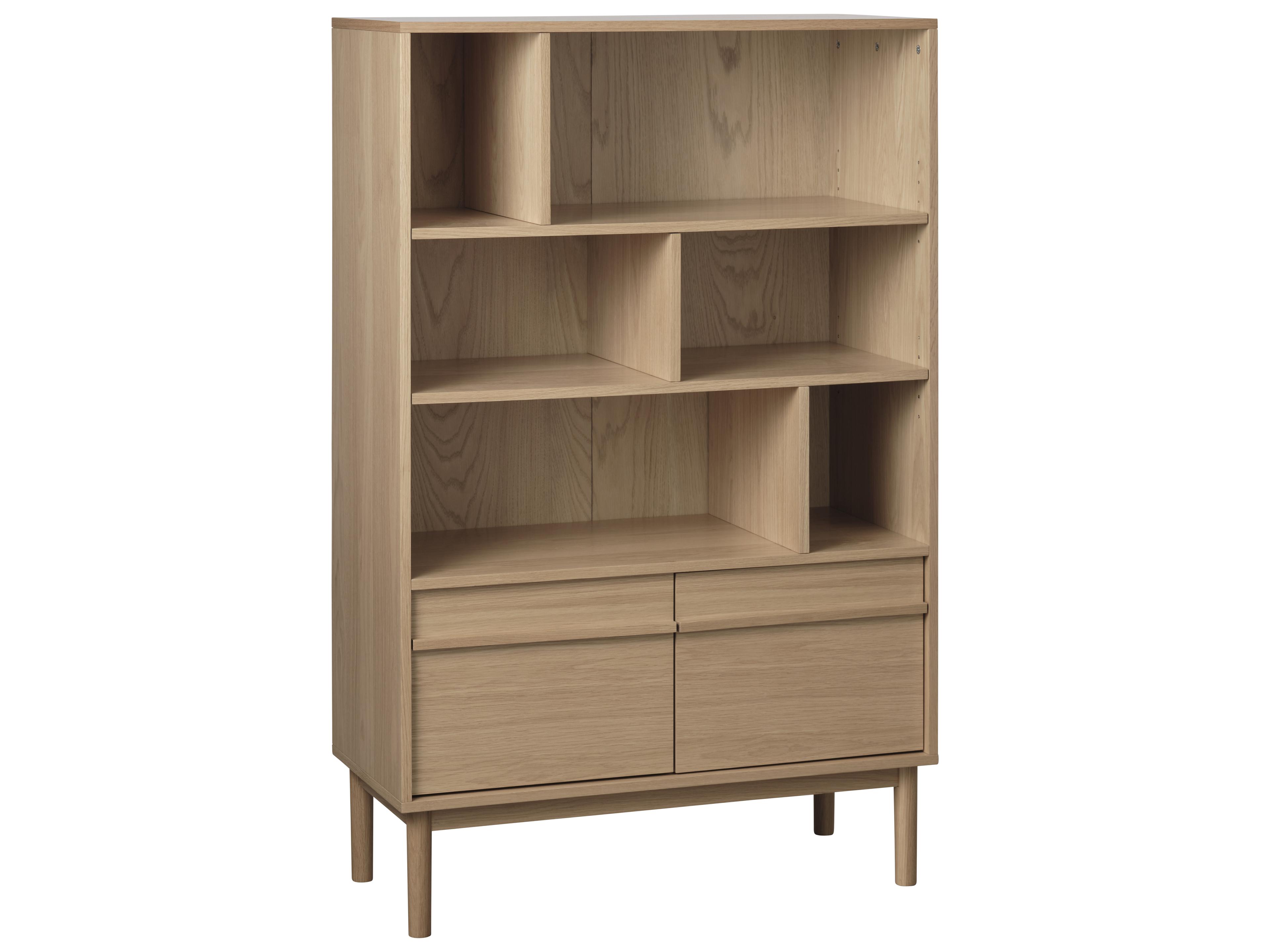 Ponza Oak Wood Display Cabinet