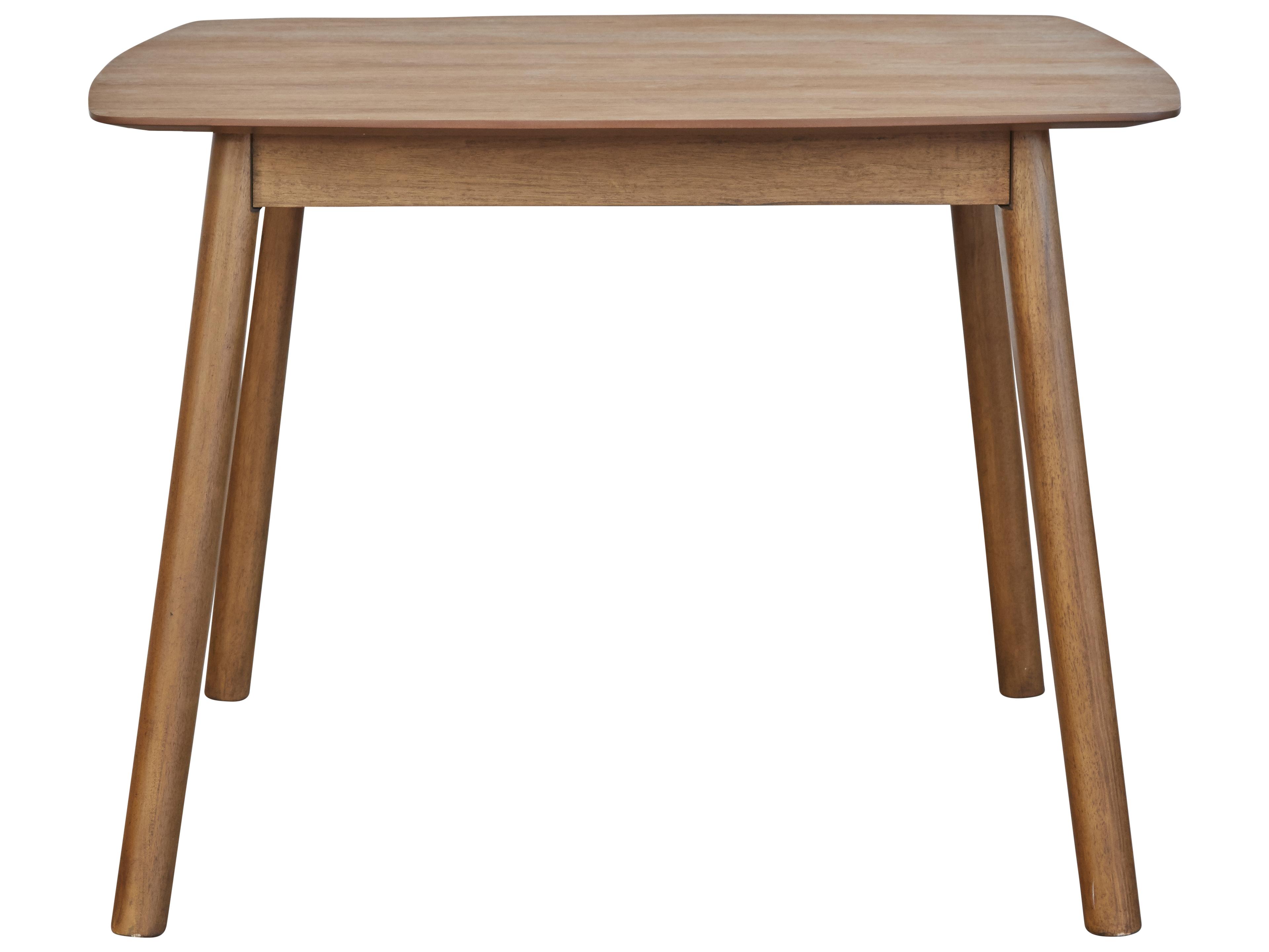 Unique Furniture Sedona Square Wood Walnut Dining Table