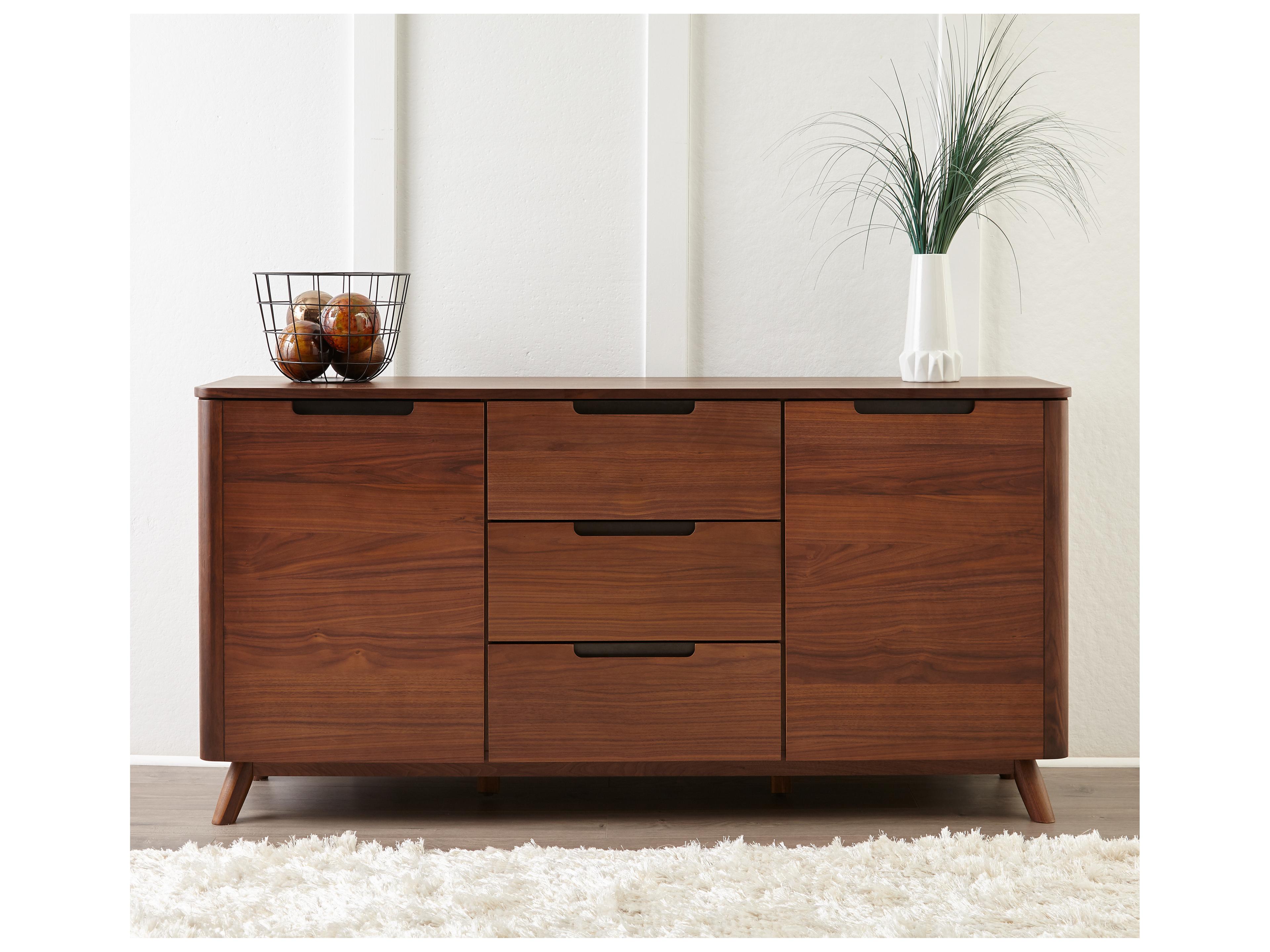 Tahoe 63" Walnut Wood Sideboard