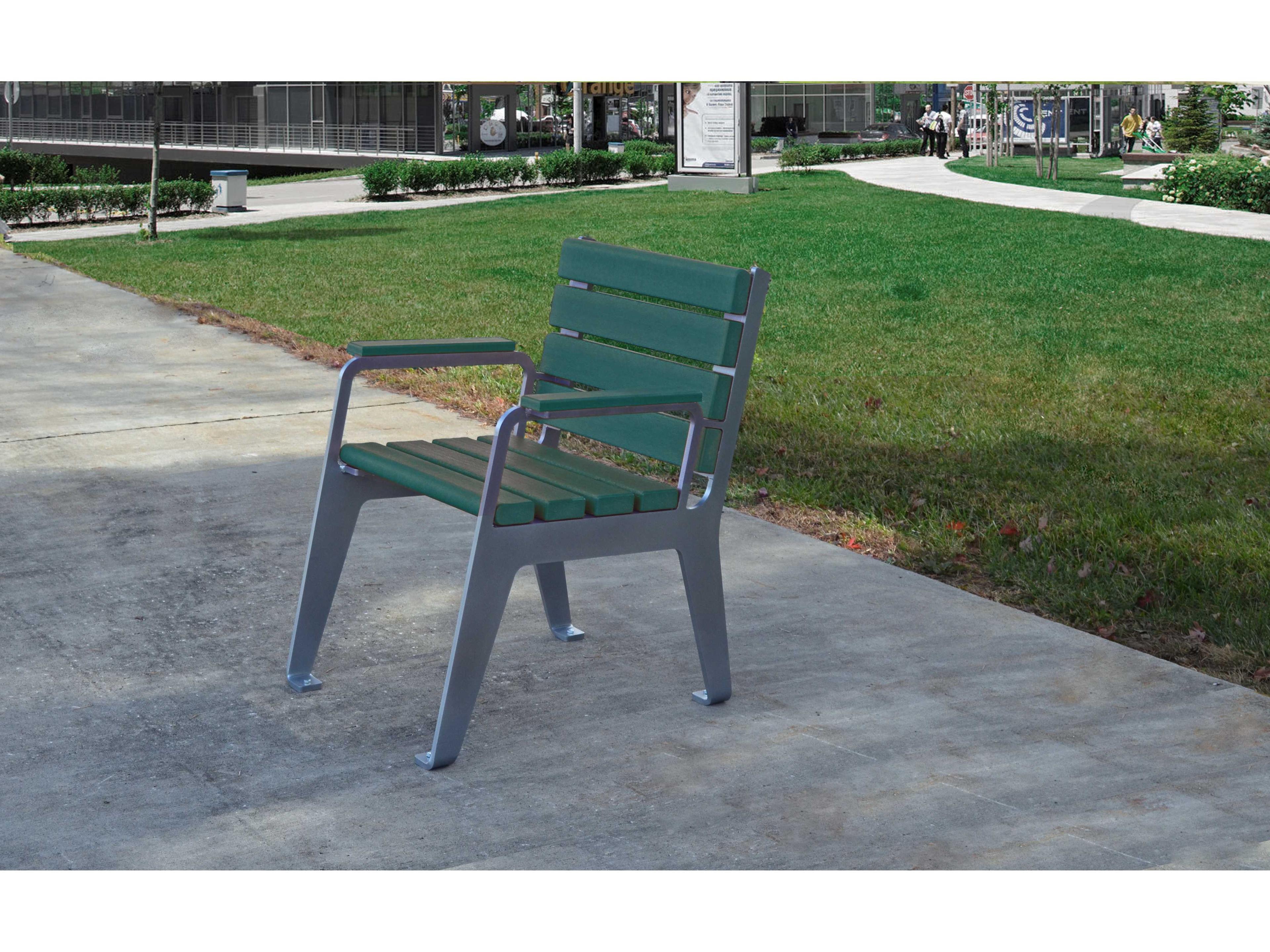 Frog Furnishings Steel 24'' Plaza Chair