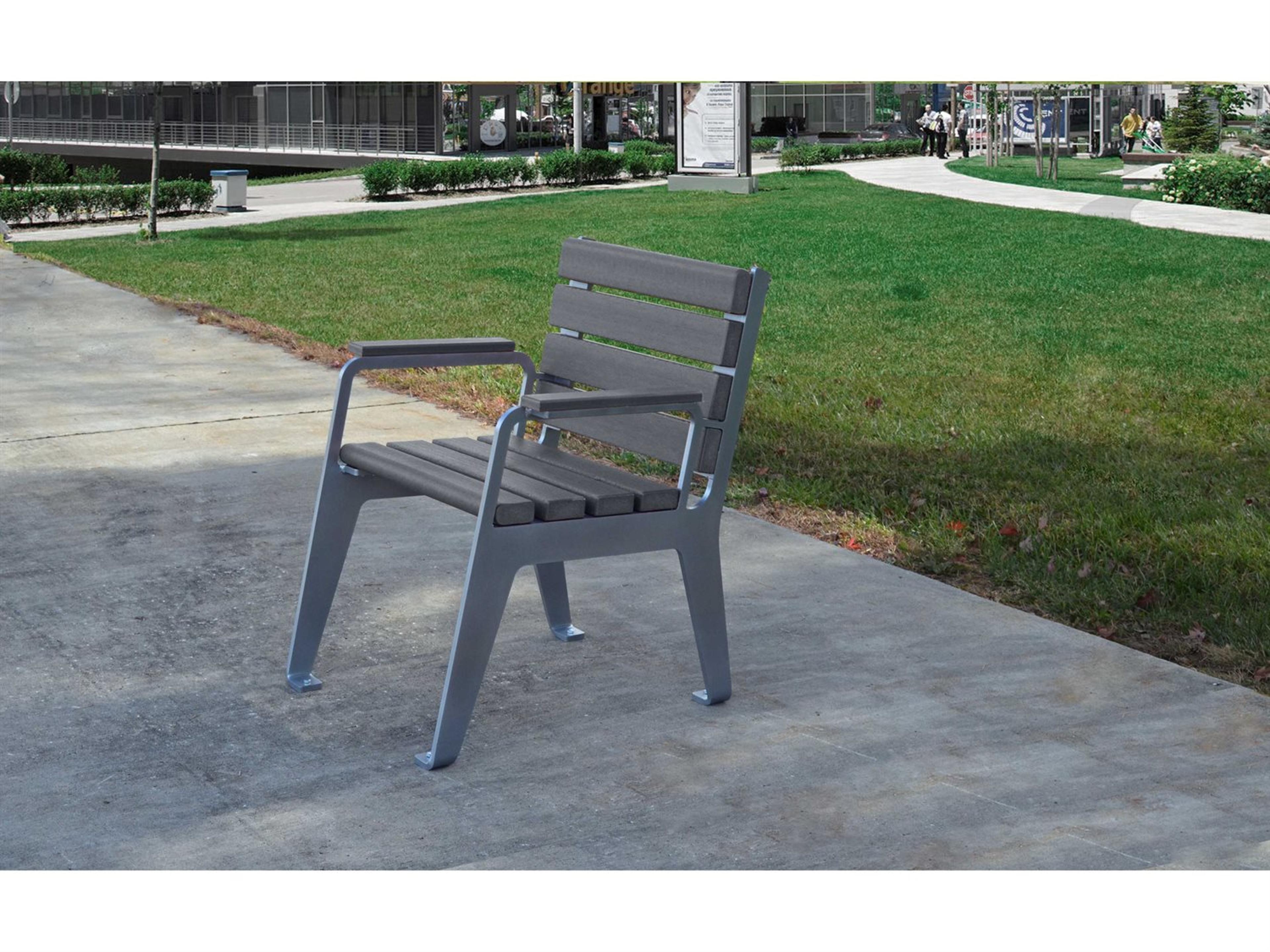 Frog Furnishings Steel 24'' Plaza Chair