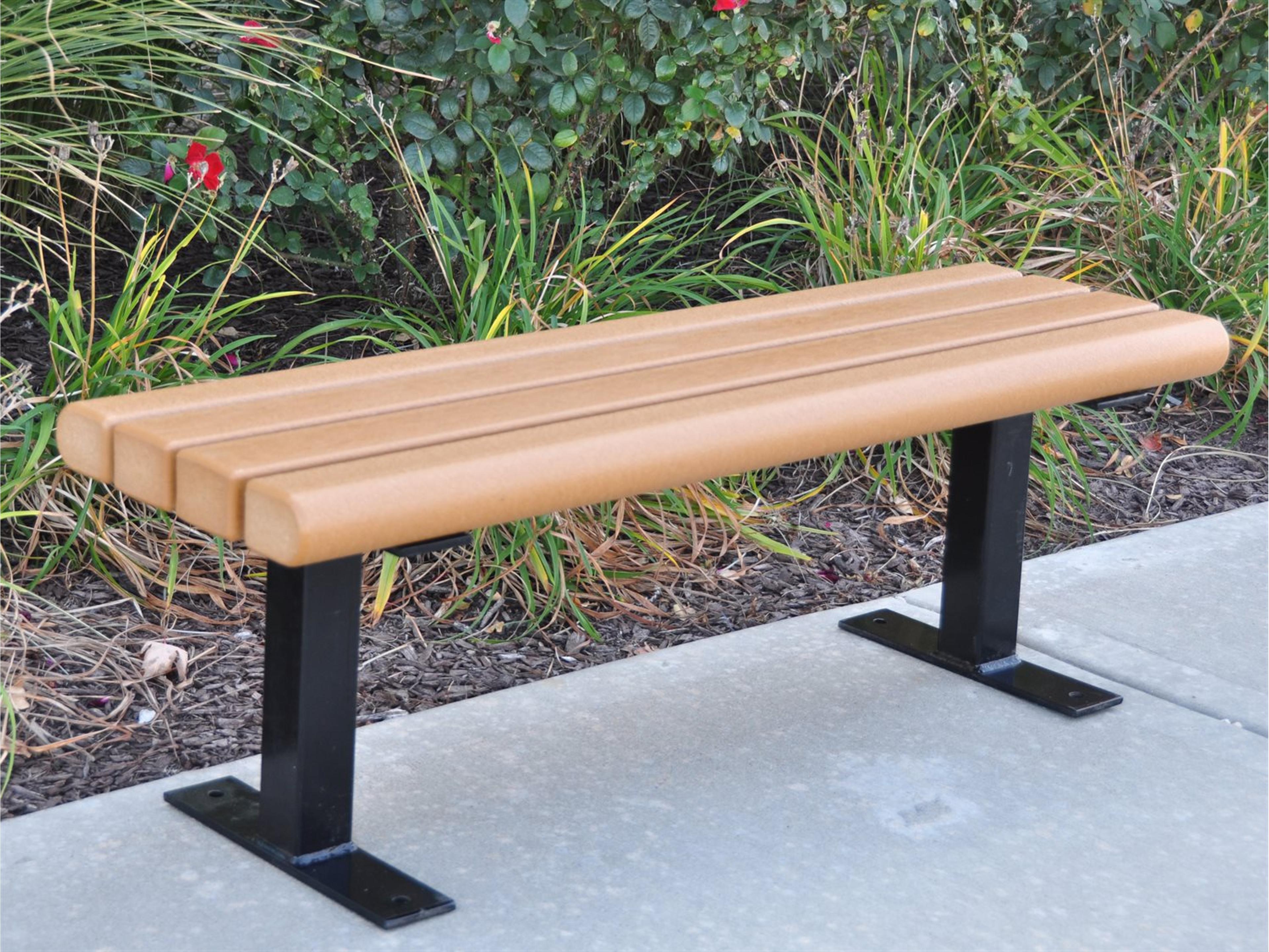 Creekside Steel 4 ft. Outdoor Patio Bench