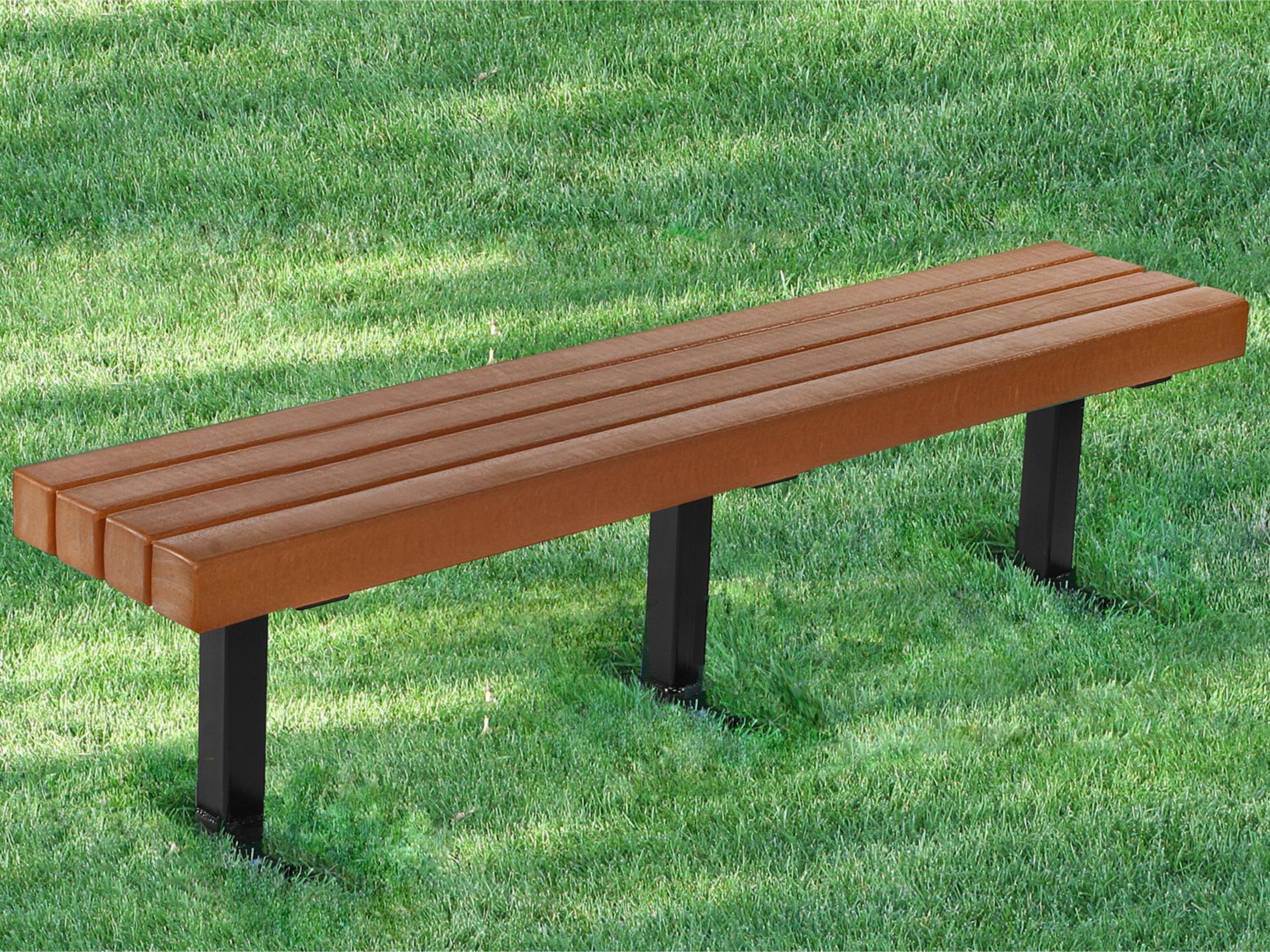 Trailside Steel 6 ft. Patio Bench