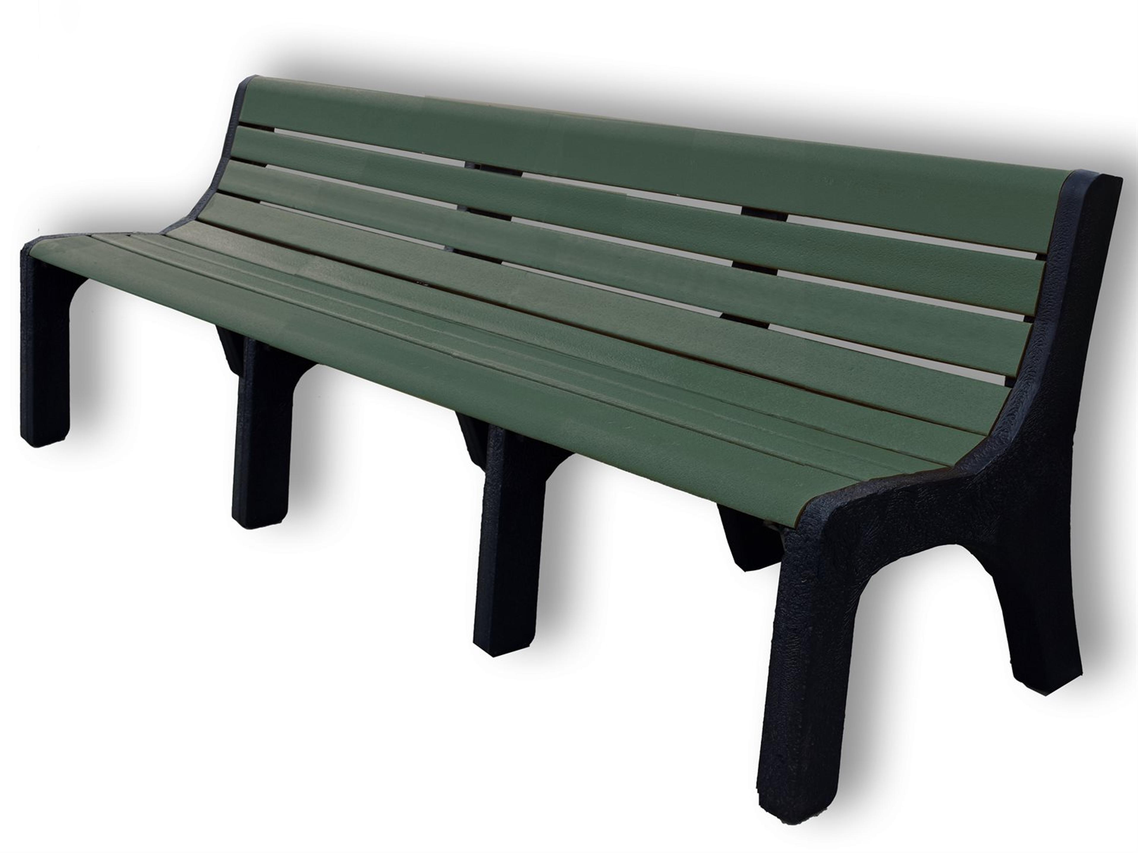 Frog Furnishings Newport Recycled Plastic 8 ft. Outdoor Bench