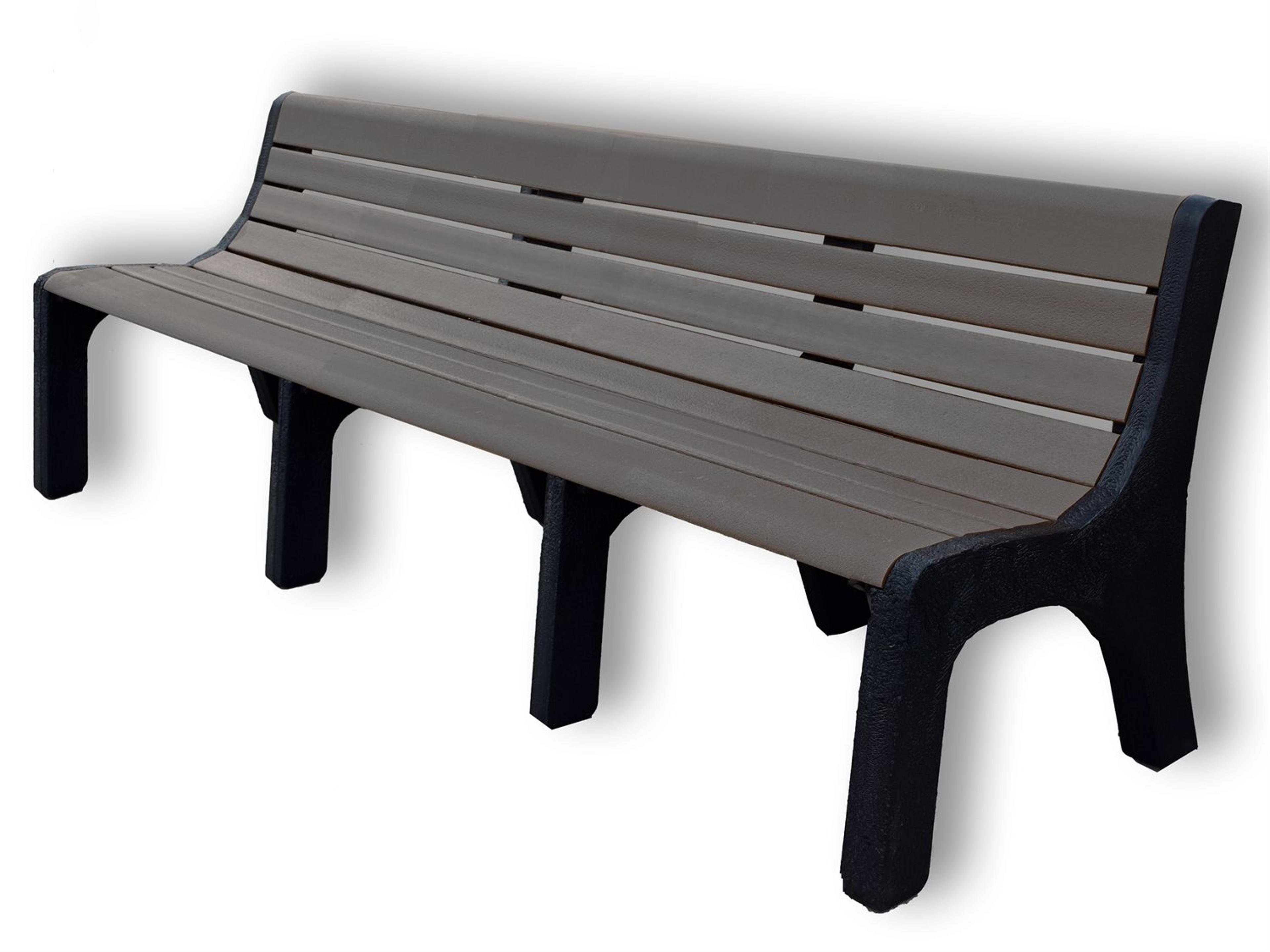 Frog Furnishings Newport Recycled Plastic 8 ft. Outdoor Bench
