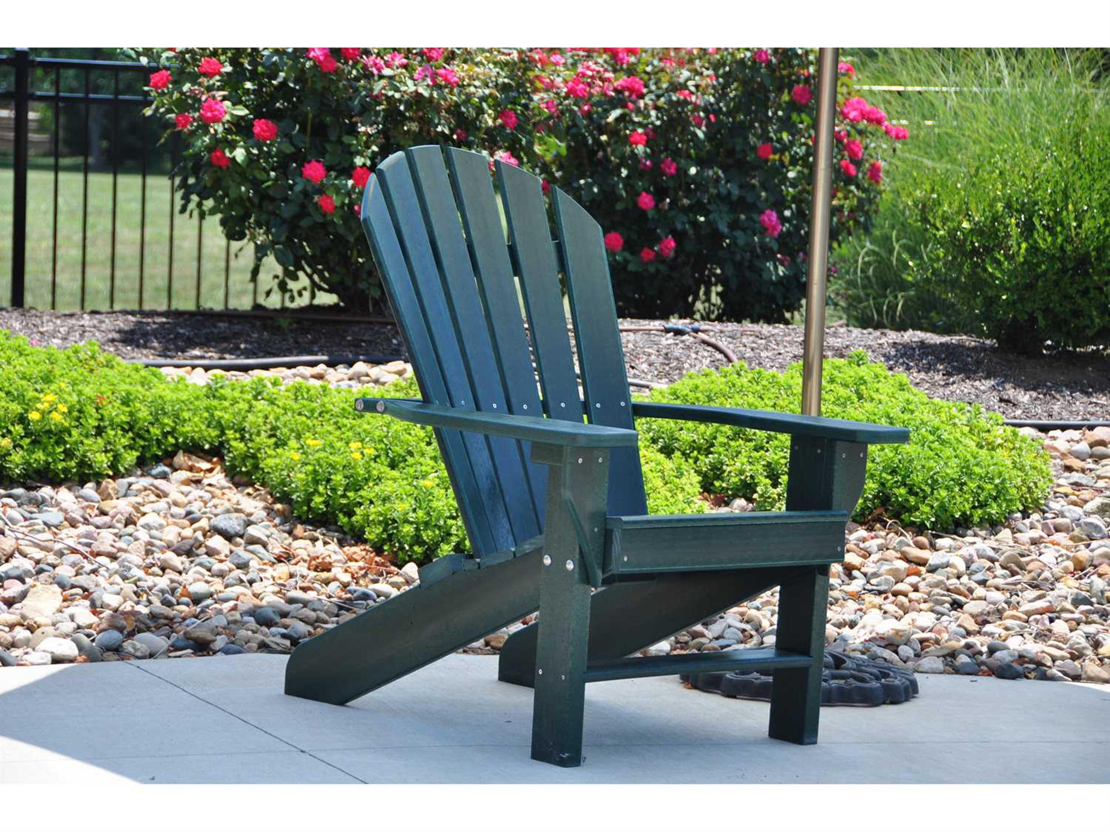 Frog Furnishings Adirondack Recycled Plastic Seaside Lounge Chair