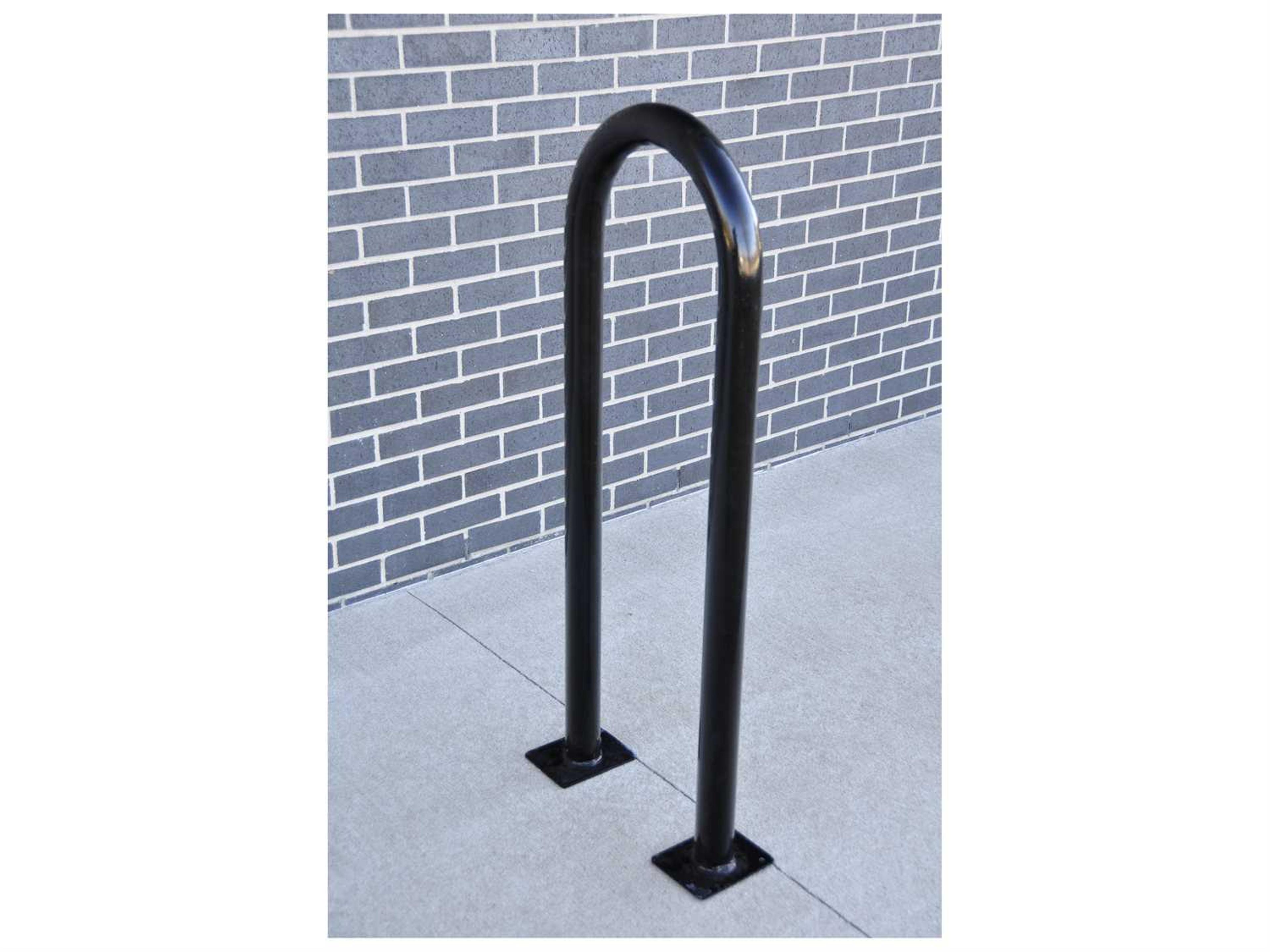 Steel 1 Loop Bike Rack Surface
