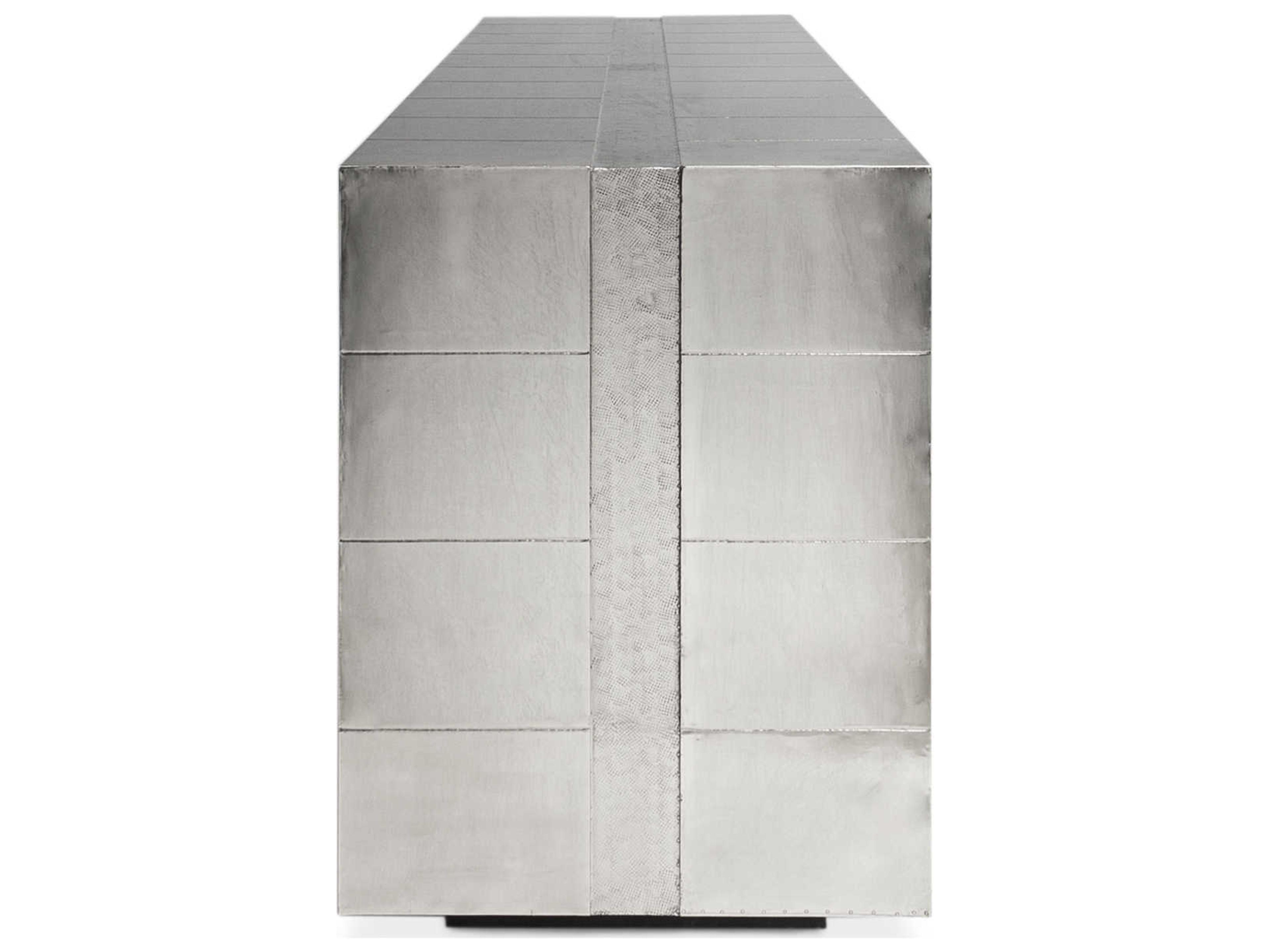 Jonathan Adler Talitha 70" Nickel Credenza Sideboard