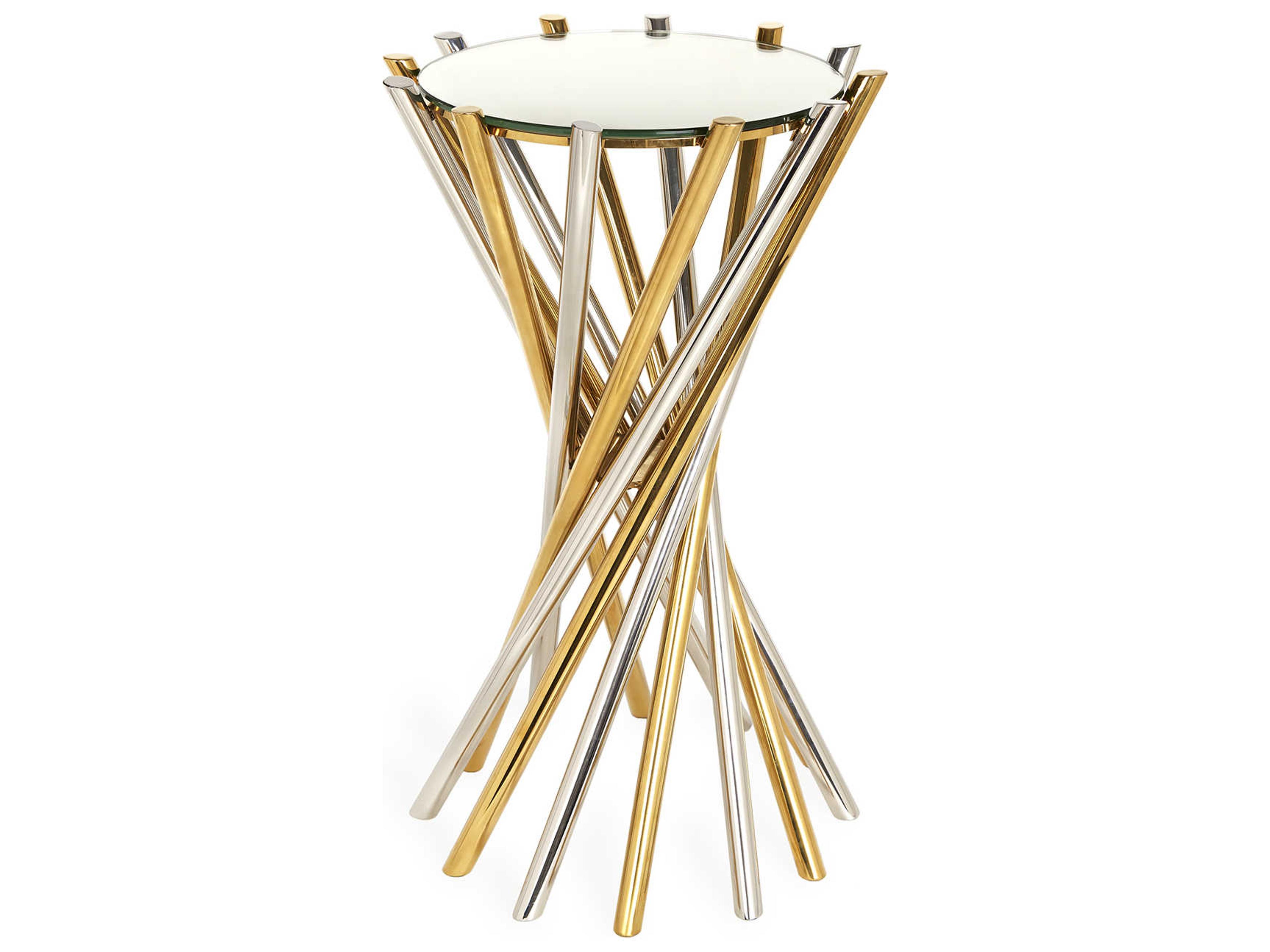 Globo Five-Light Chandelier Modern Brass