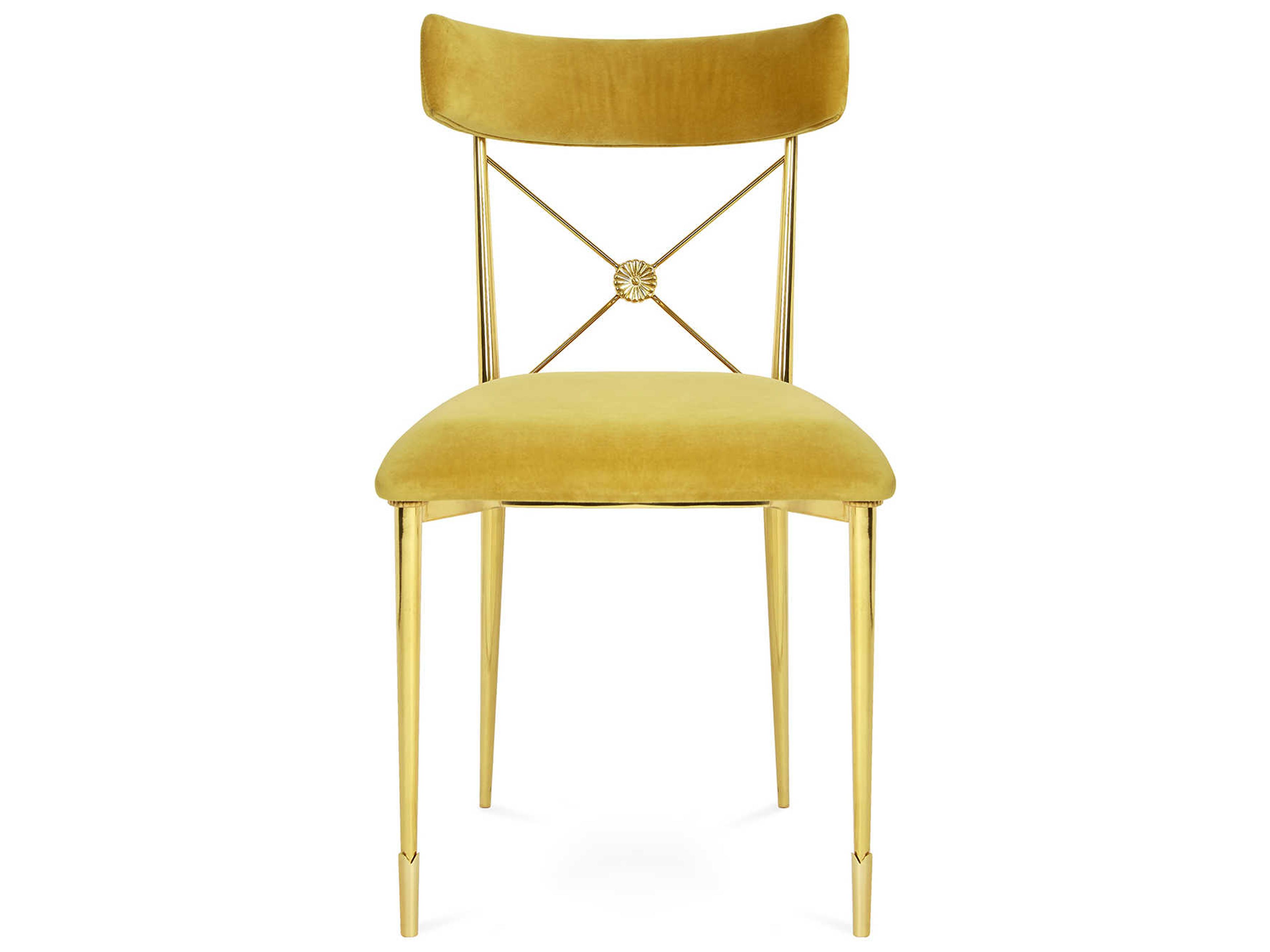 Jonathan Adler Rider Gold Side Dining Chair