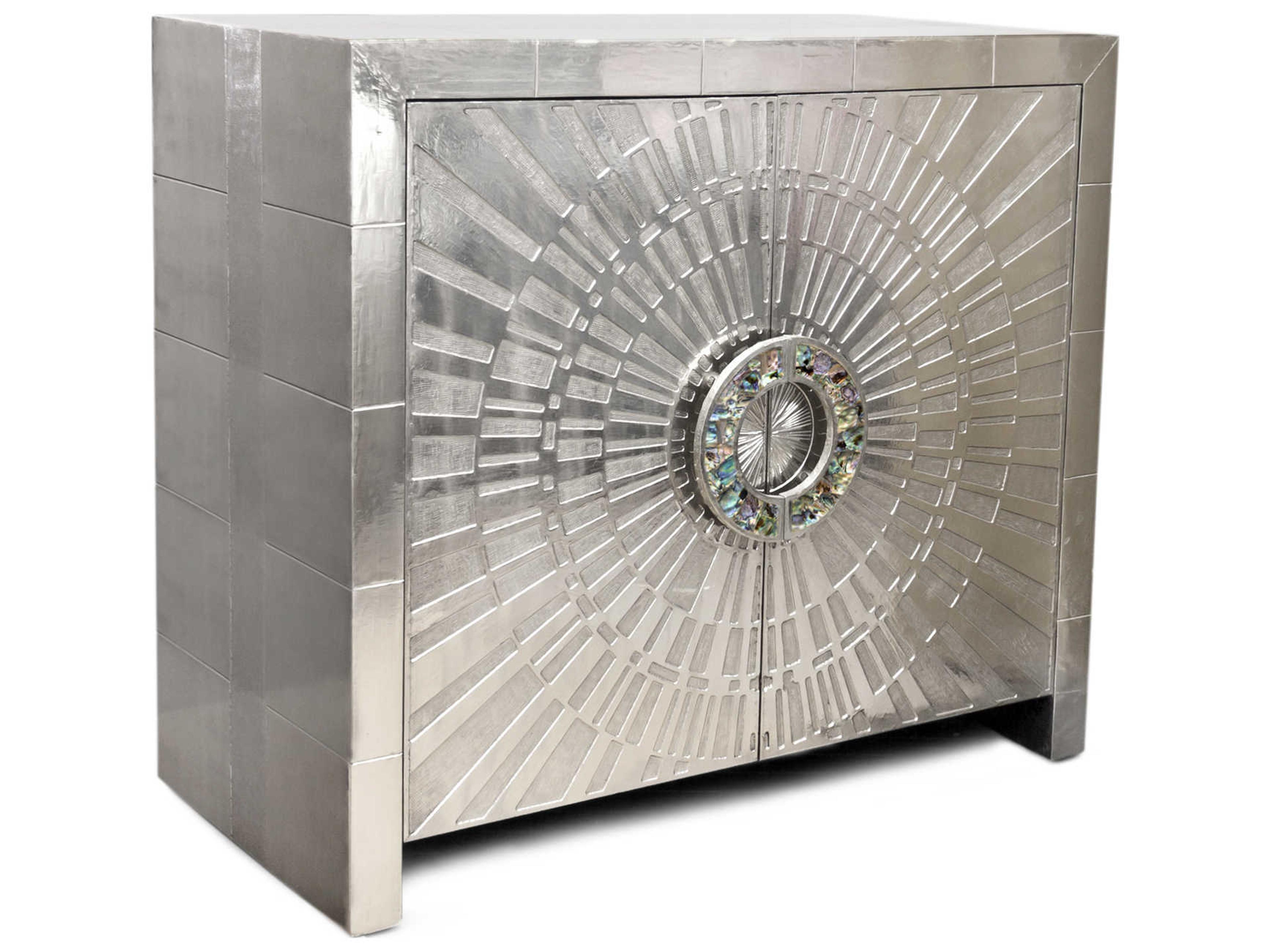 Talitha Nickel Silver Accent Chest