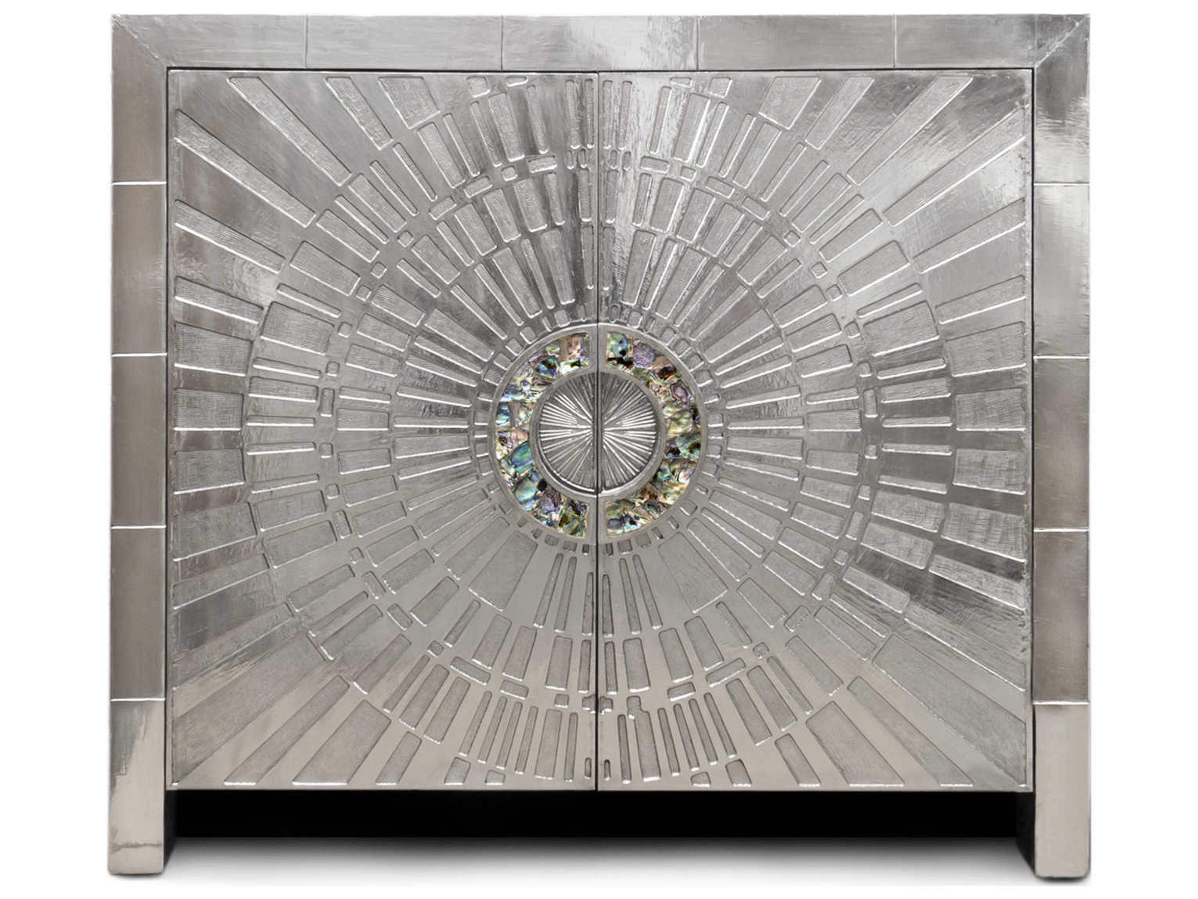 Jonathan Adler Talitha Nickel Silver Accent Chest