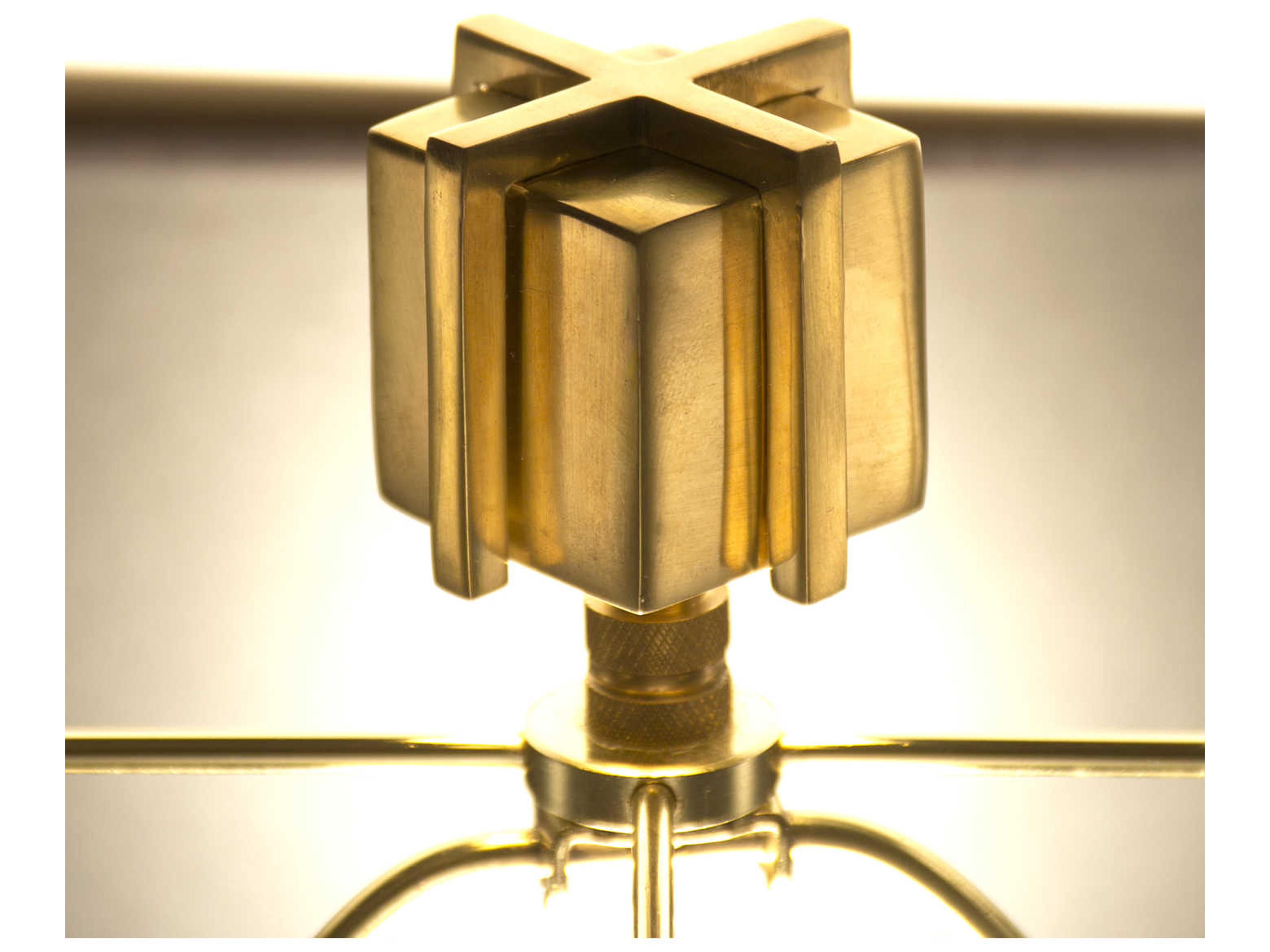 Jonathan Adler Puzzle Black Brass Buffet Lamp