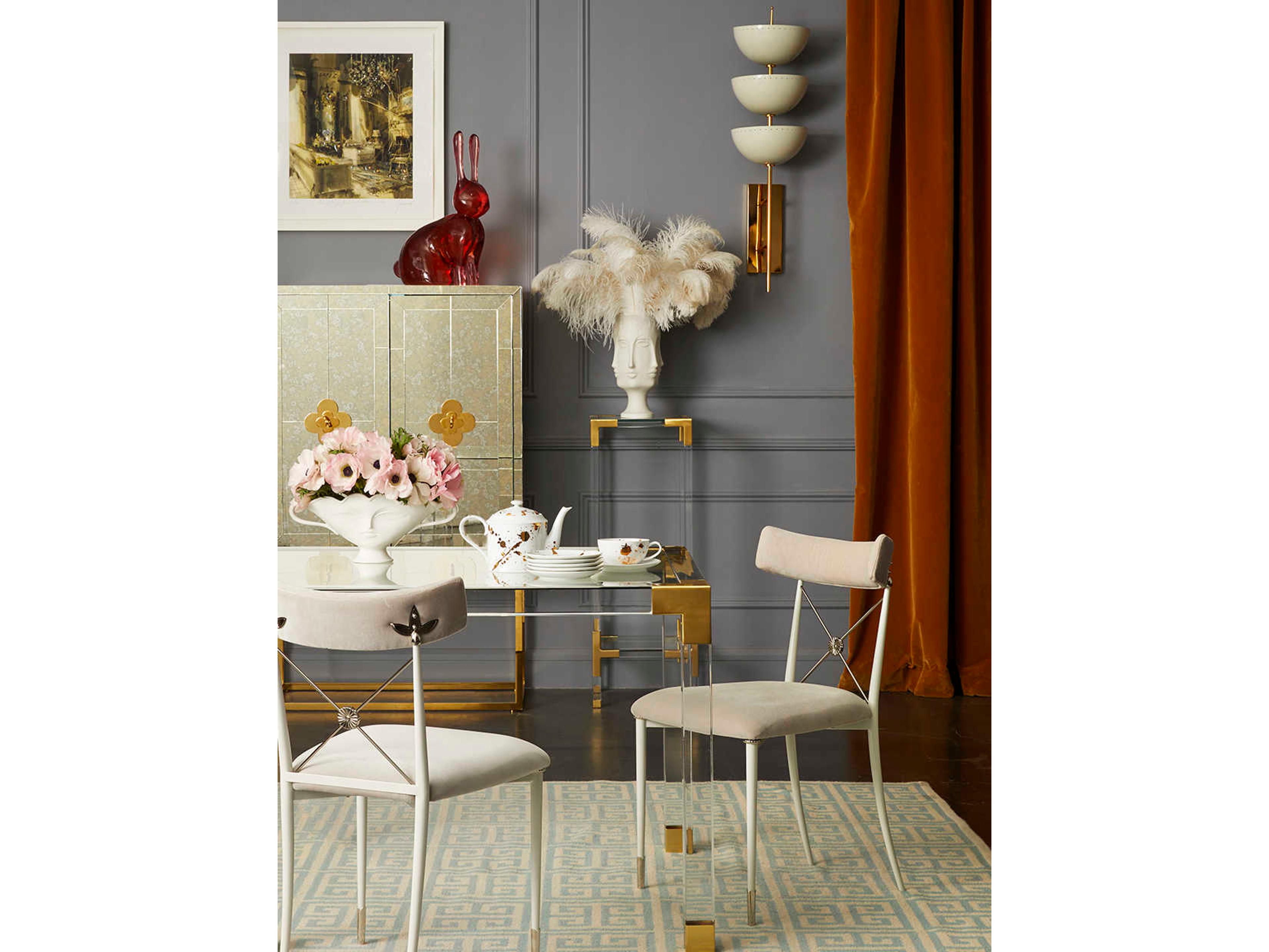 Jonathan Adler Lisbon Ivory White Wall Sconce