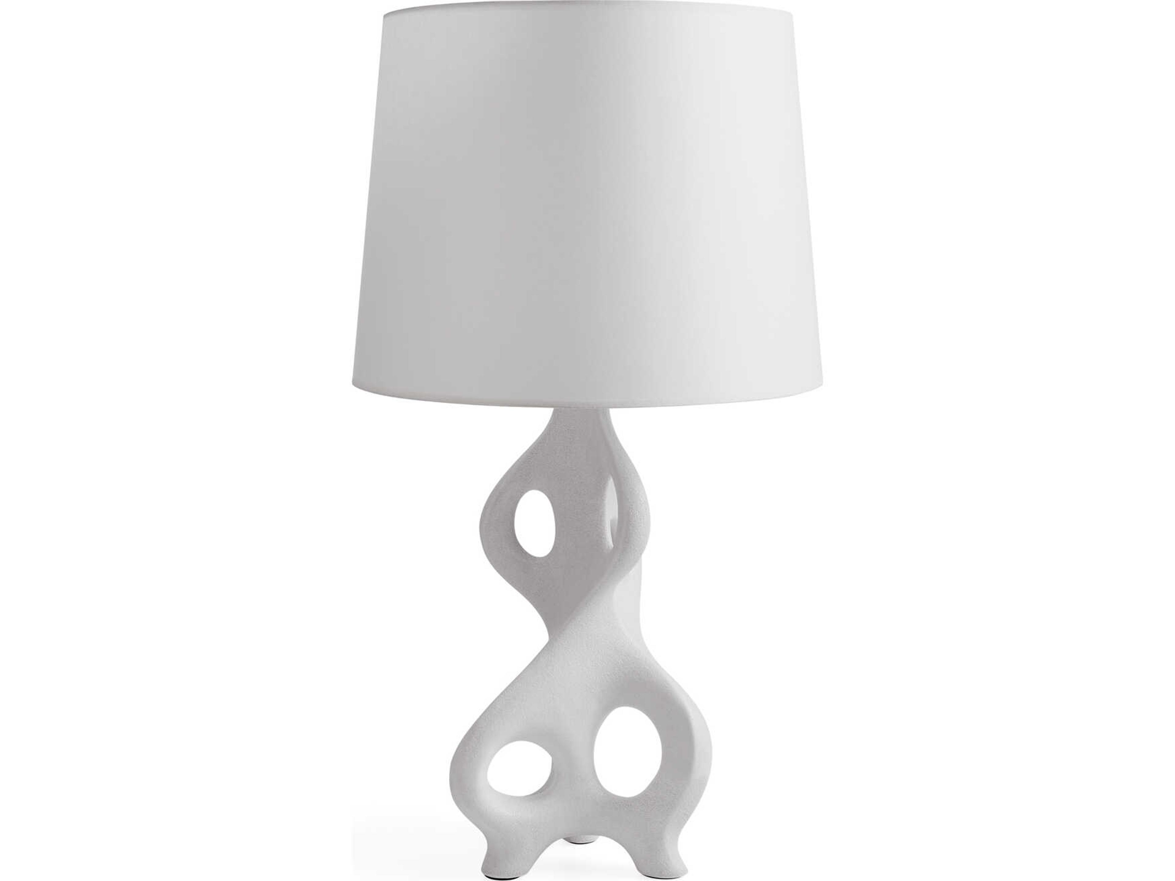 Molecule White Buffet Lamp