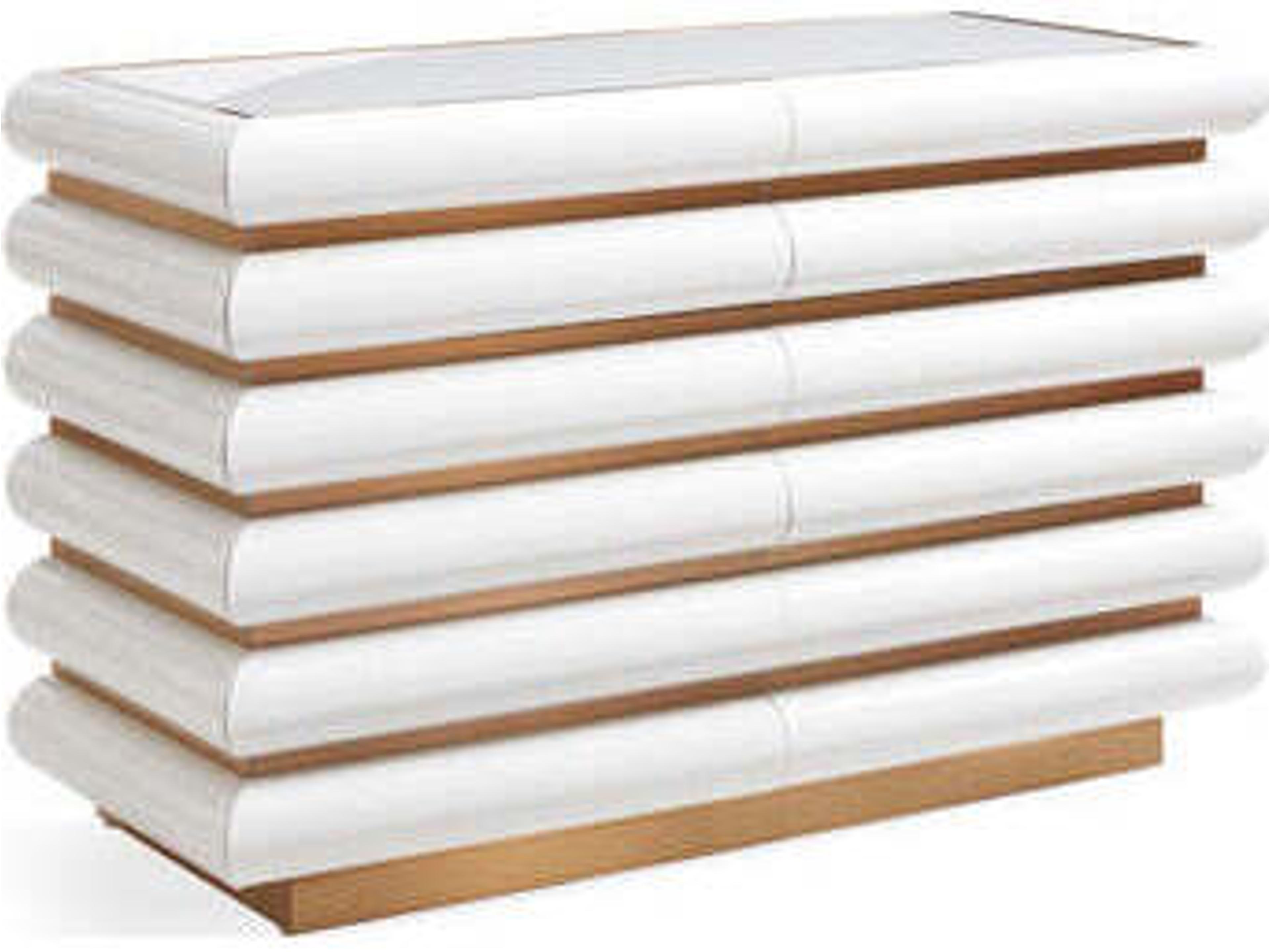 Kiki 6-Drawers White Dresser