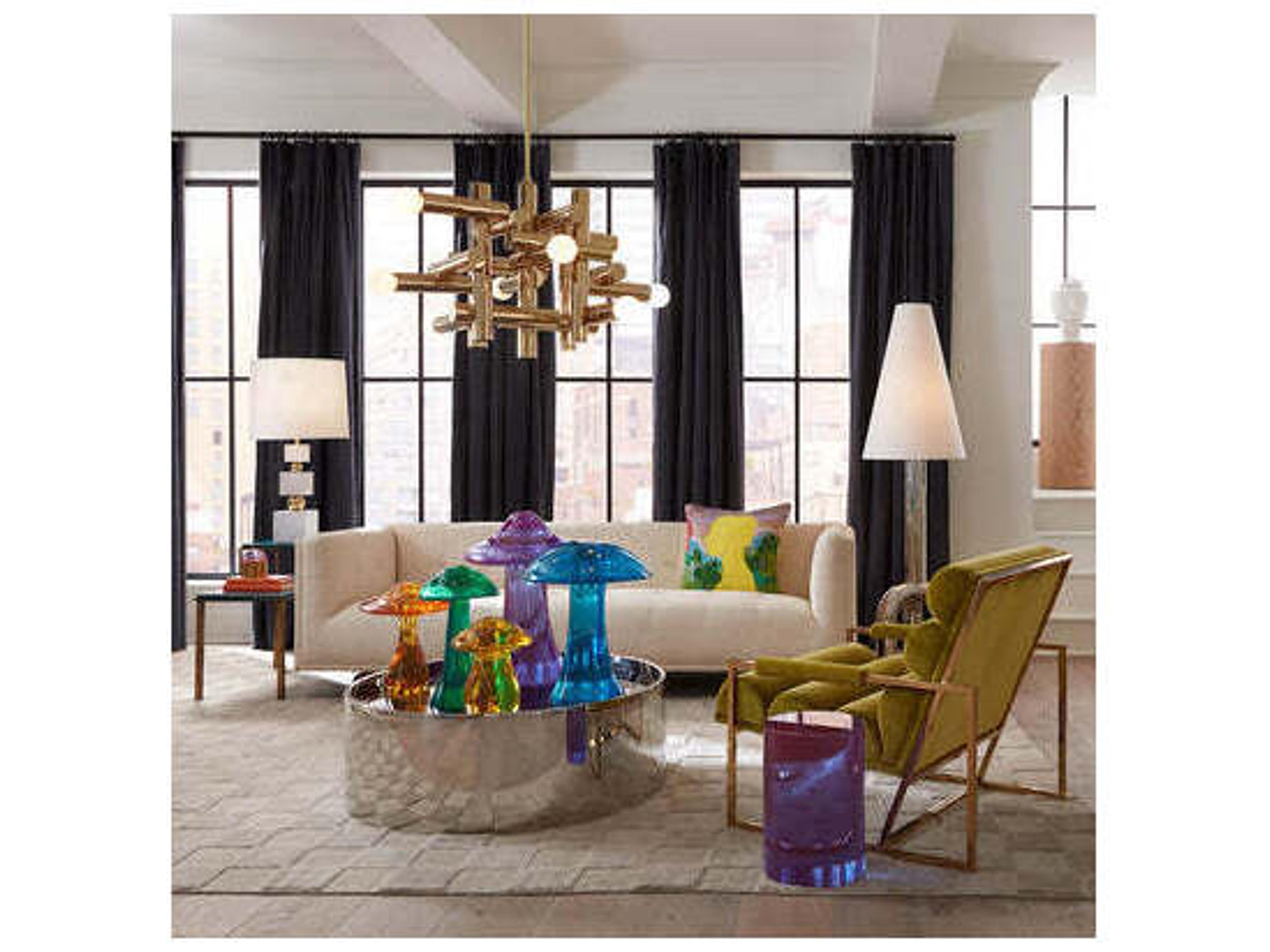 Jonathan Adler Pompidou Nickel Floor Lamp