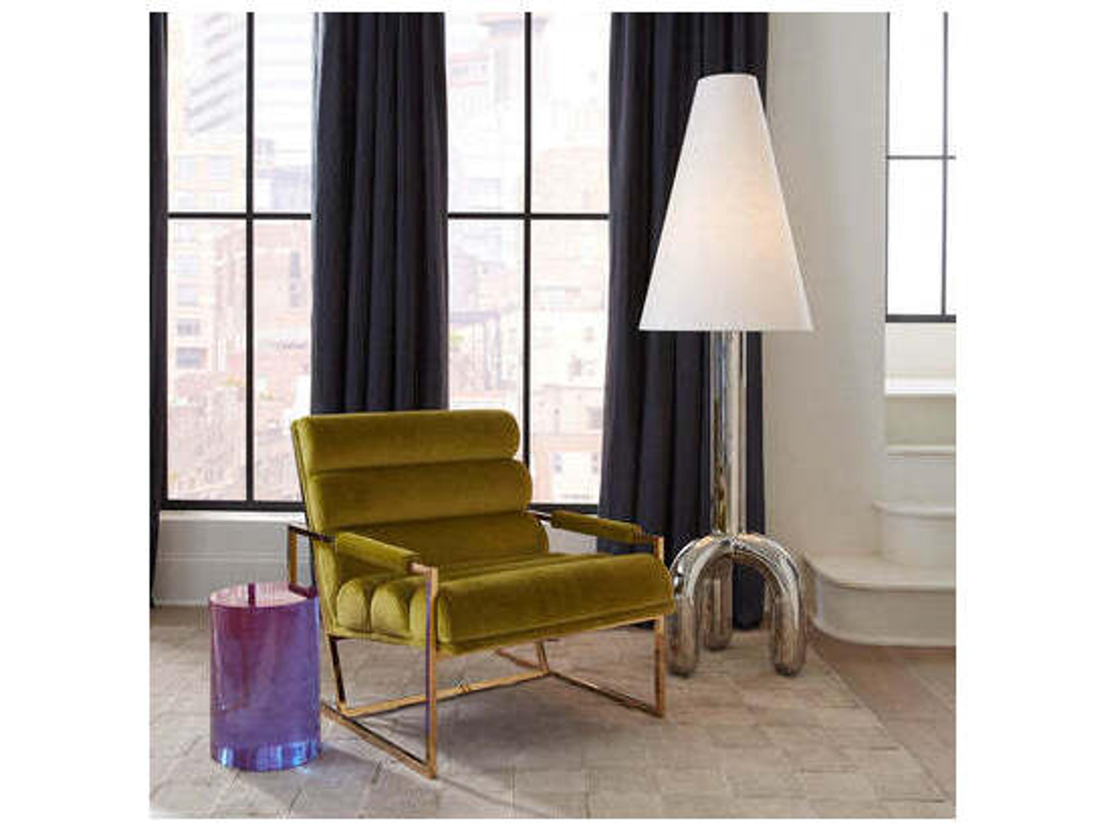 Jonathan Adler Pompidou Nickel Floor Lamp