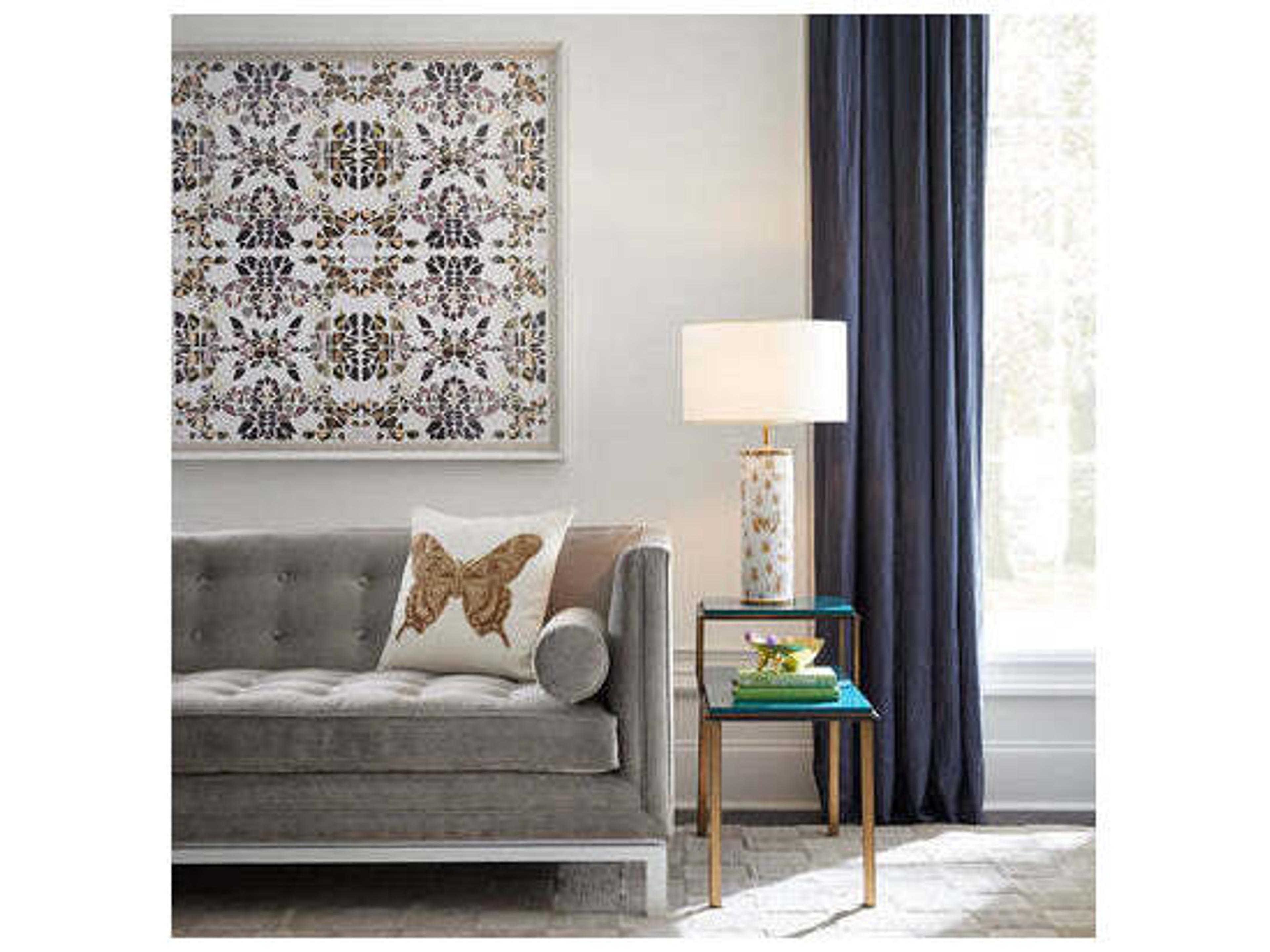 Jonathan Adler Rider Rectangular Acrylic End Table