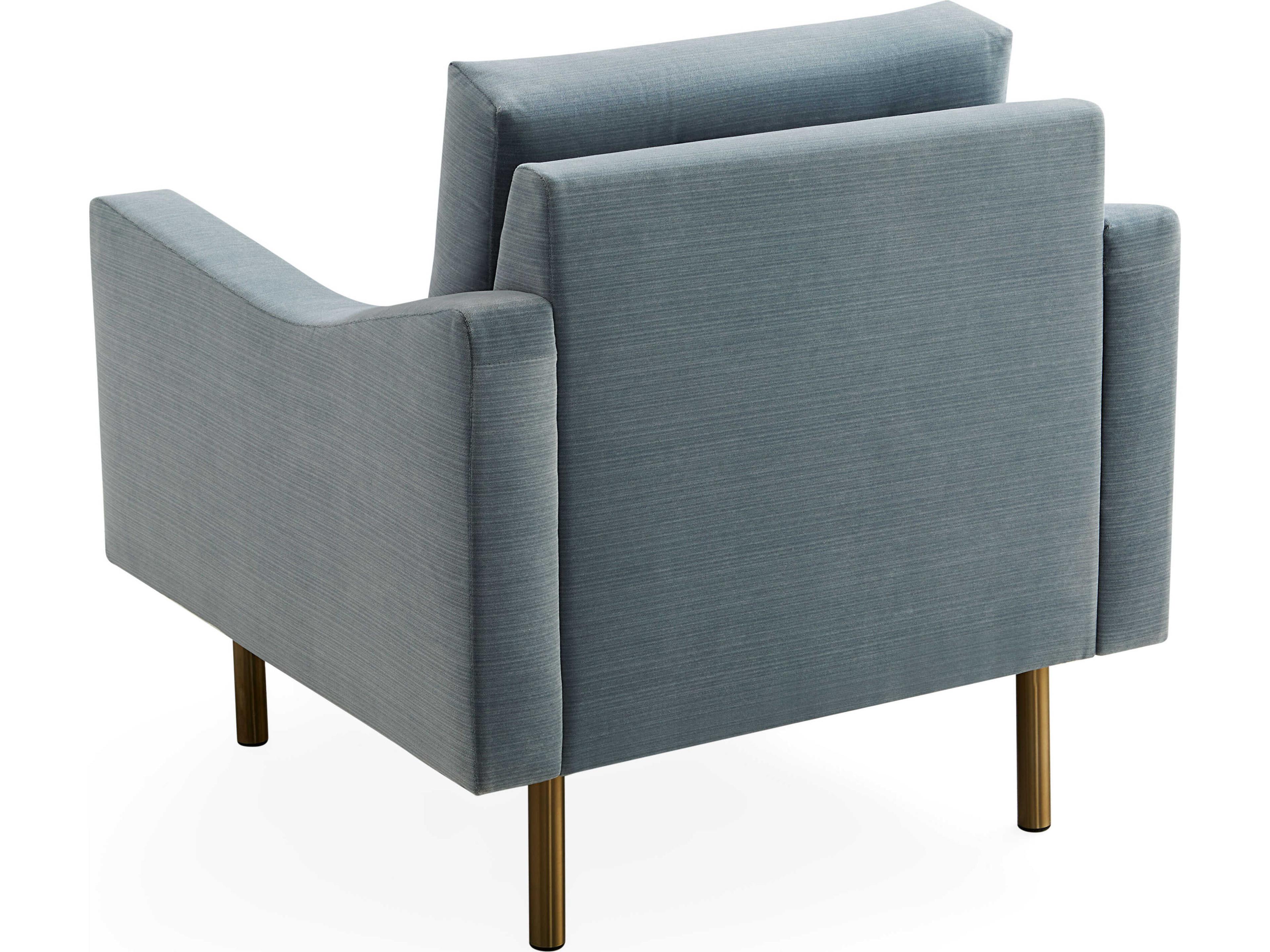 Jonathan Adler Marnie Blue Accent Chair