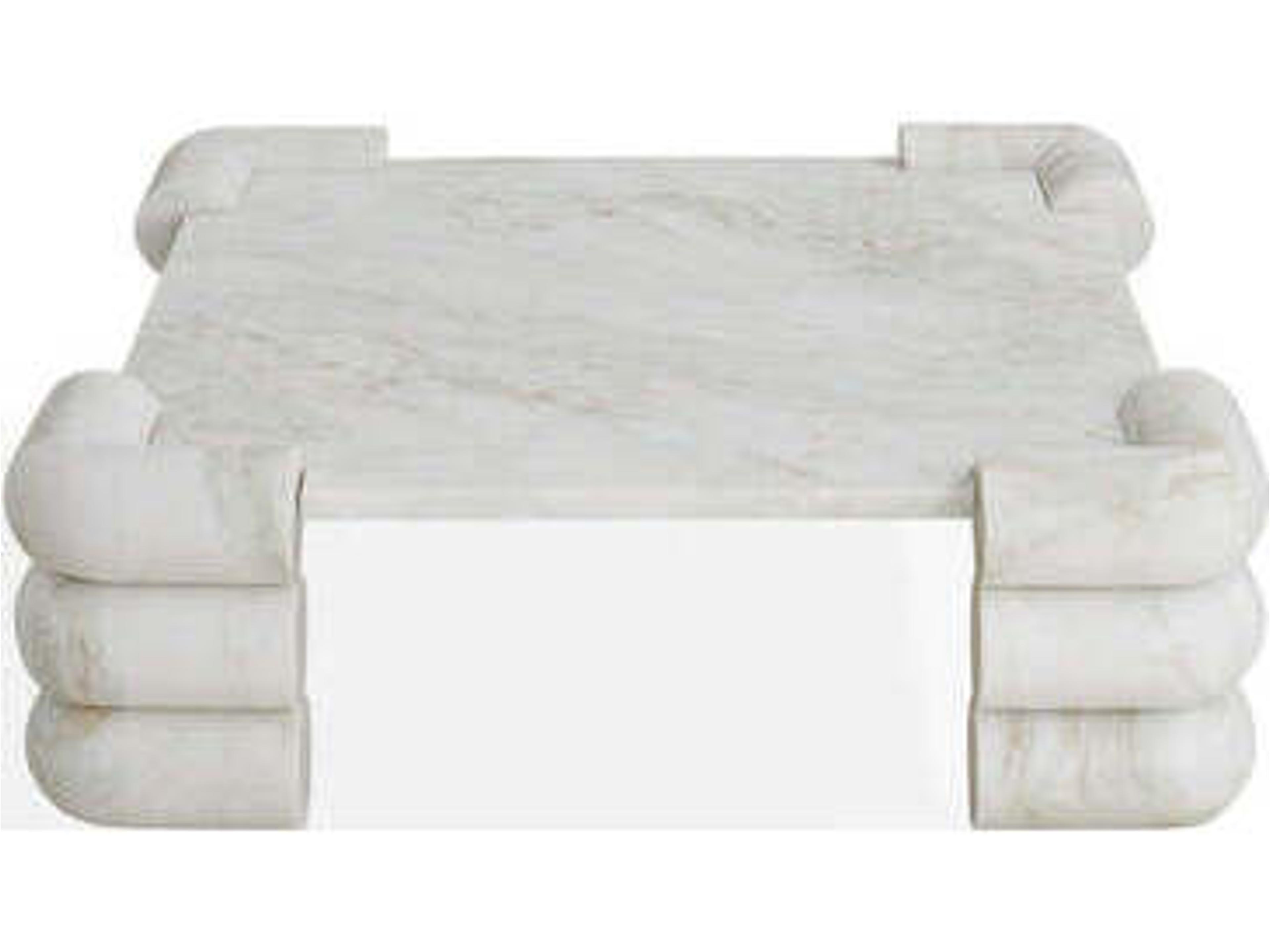 Jonathan Adler Circuit Square Marble Coffee Table