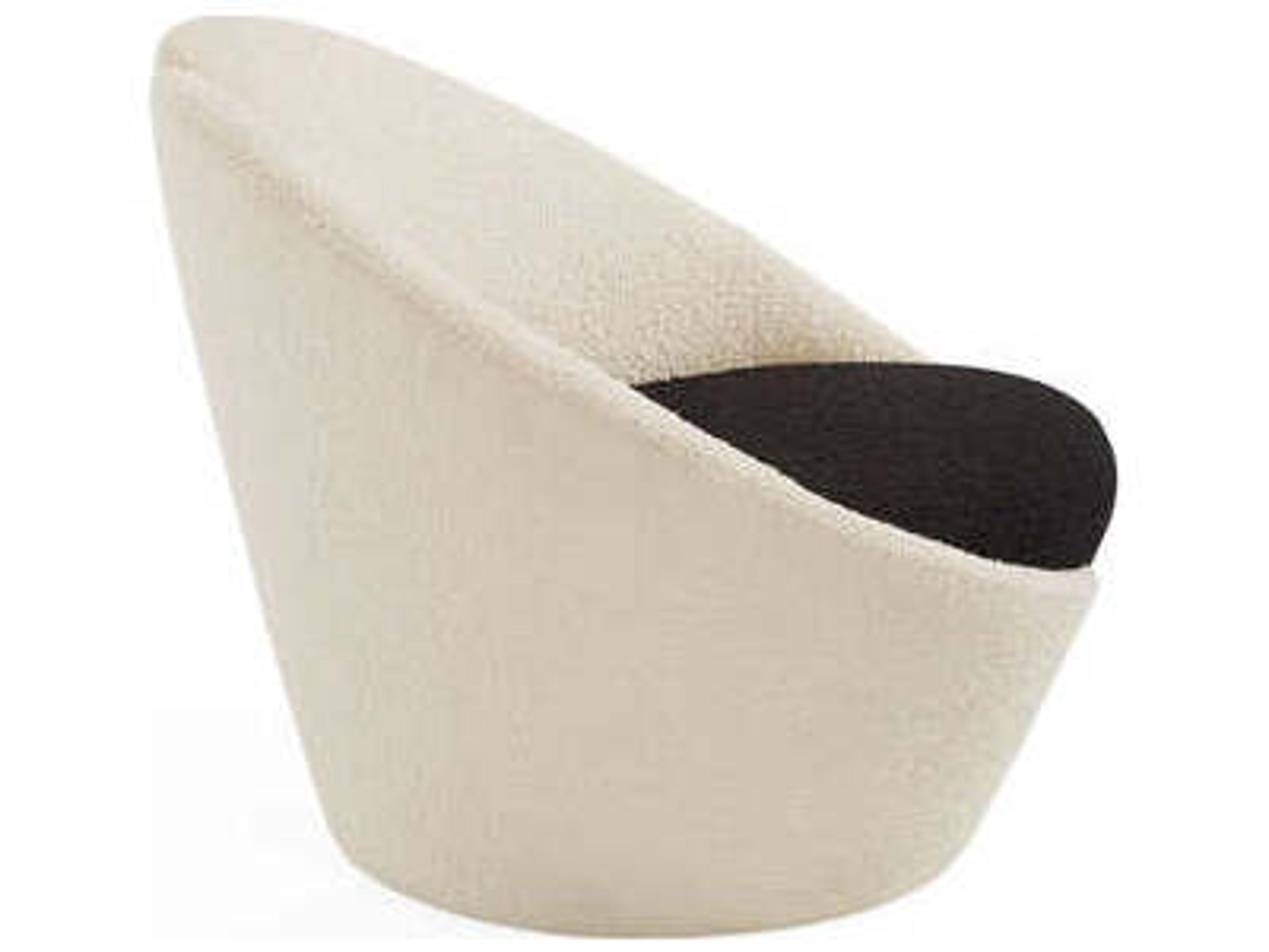 Jonathan Adler Marais Beige Fabric Accent Chair