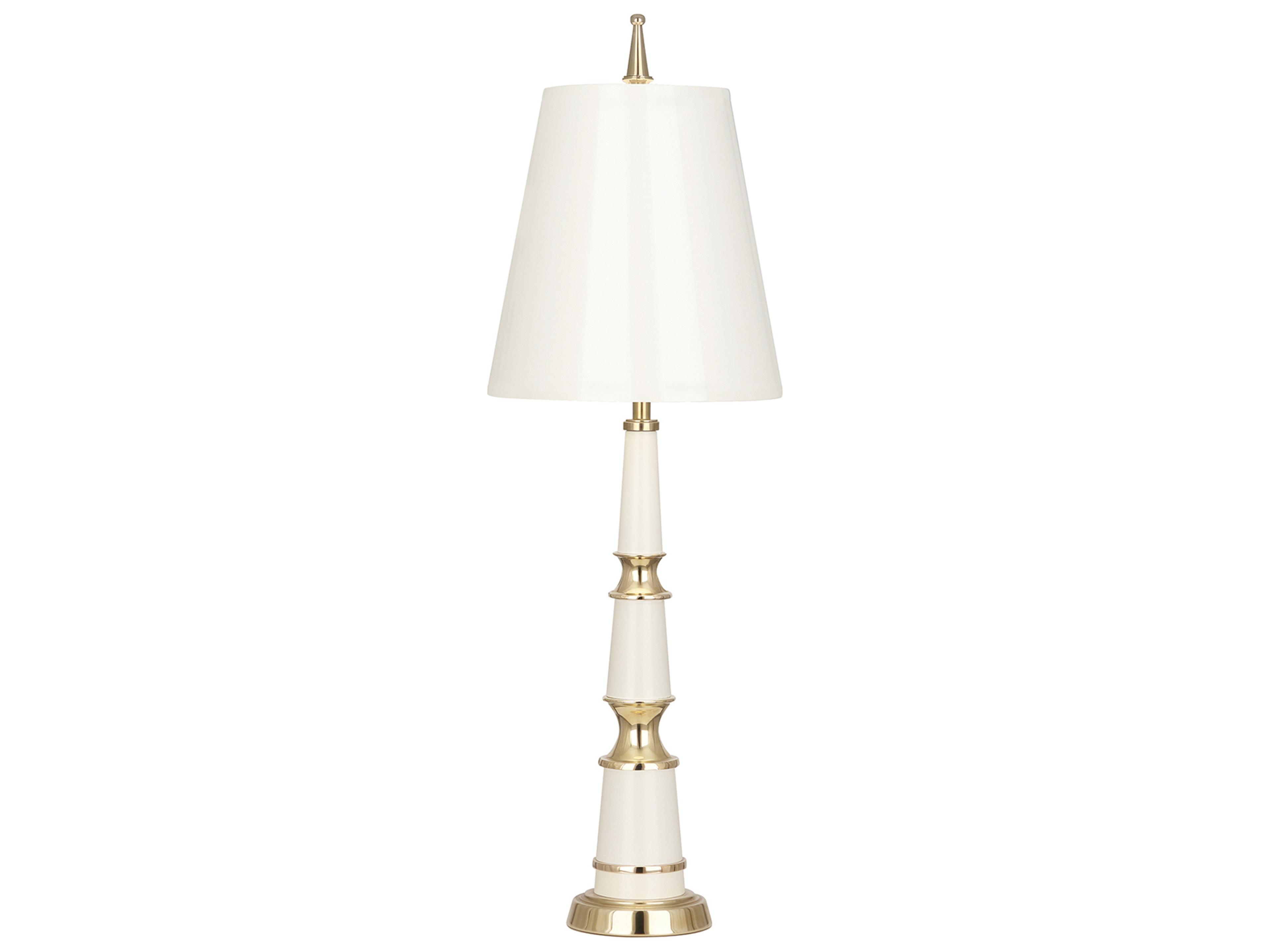 Versailles White brass Buffet Lamp
