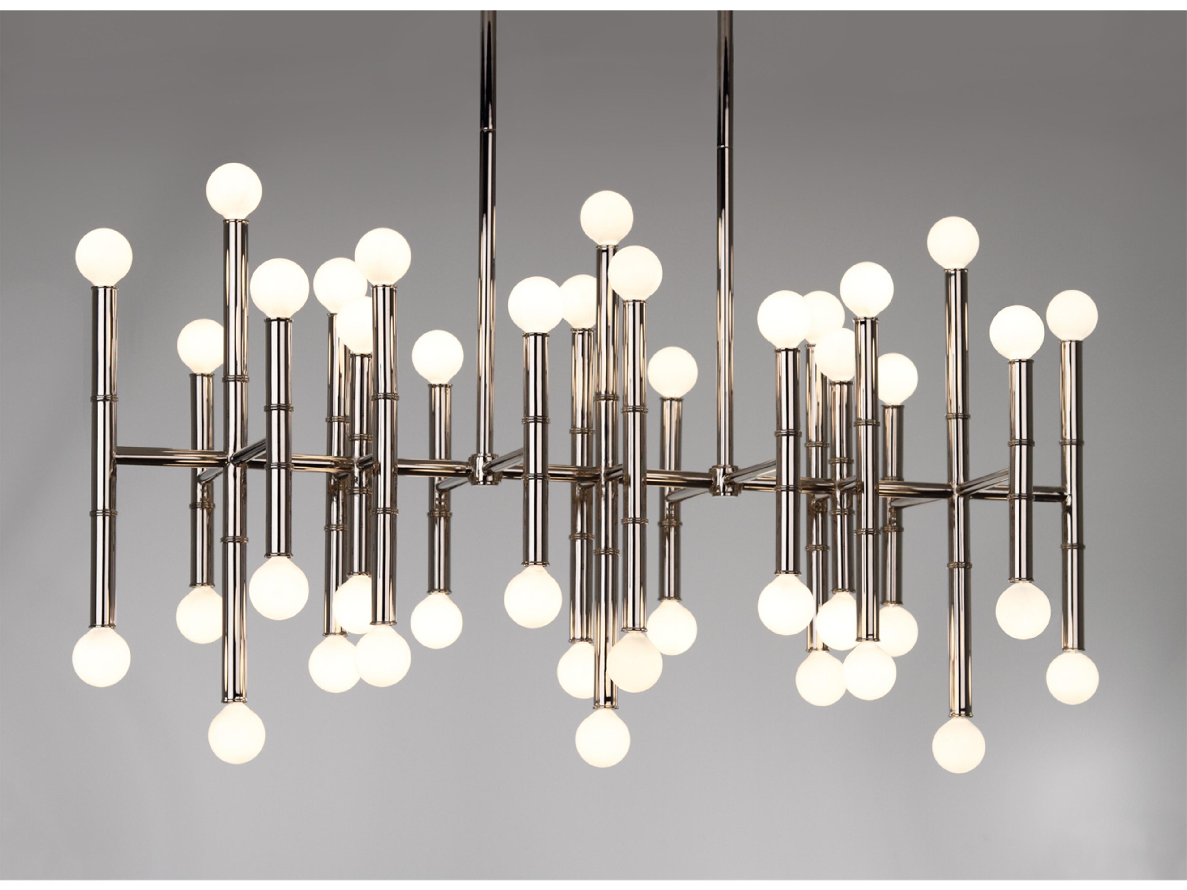 Meurice Nickel Chandelier