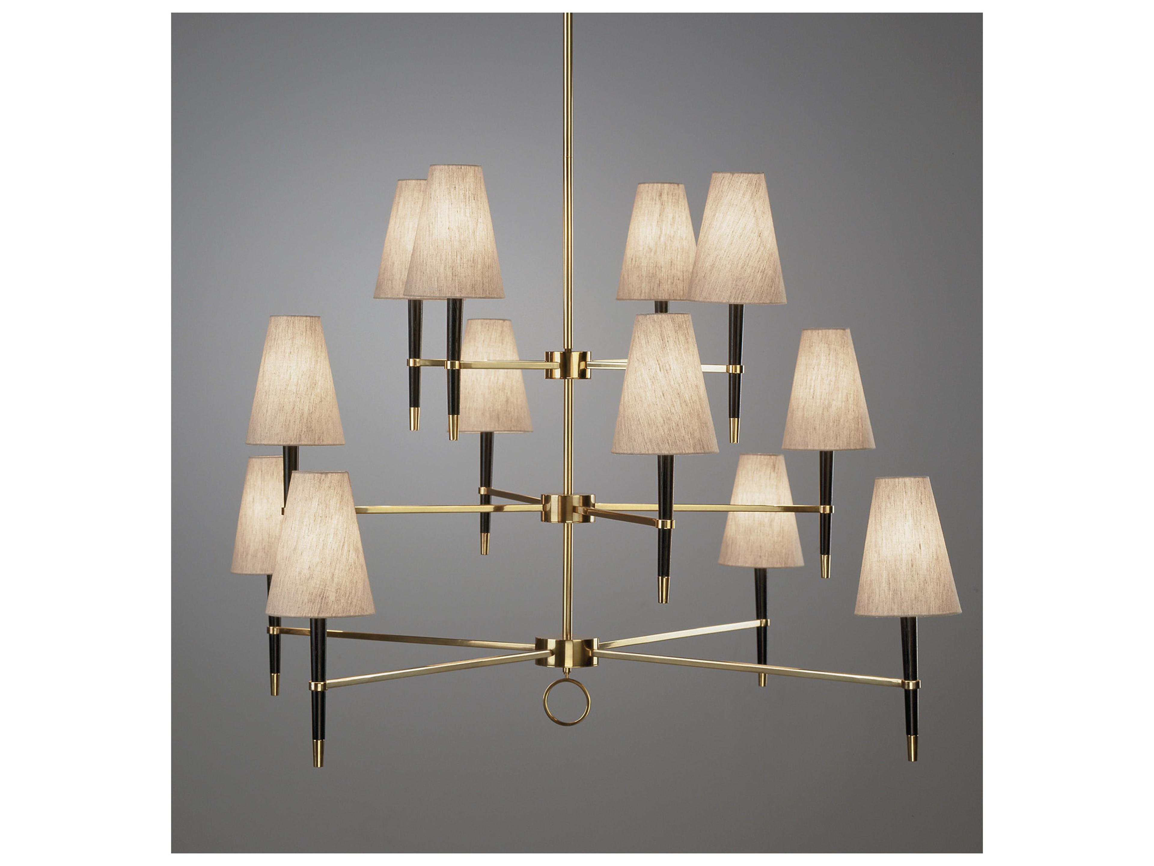 Jonathan Adler Ventana Black Chandelier