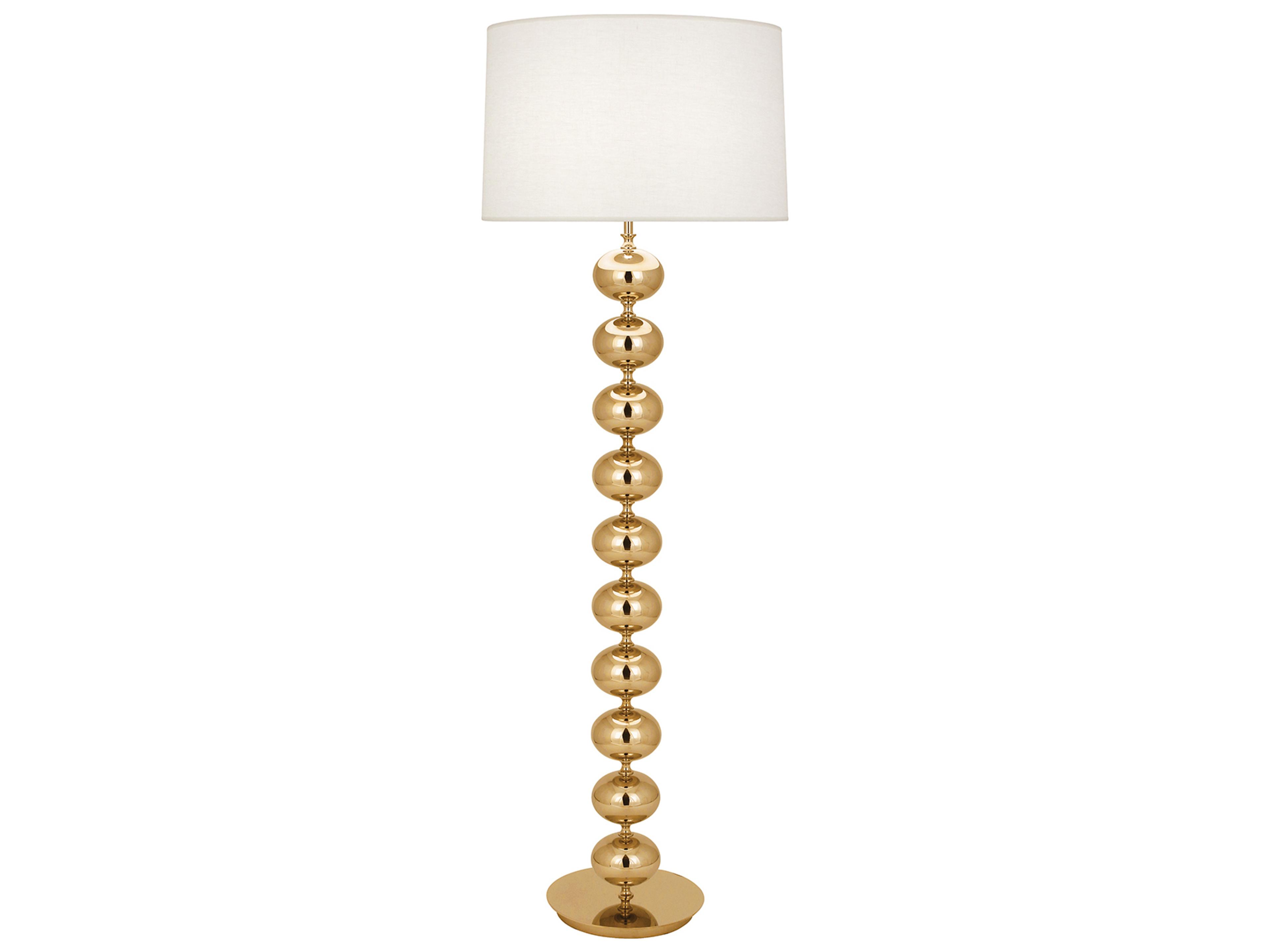 Hollywood Floor Lamp Polished Brass