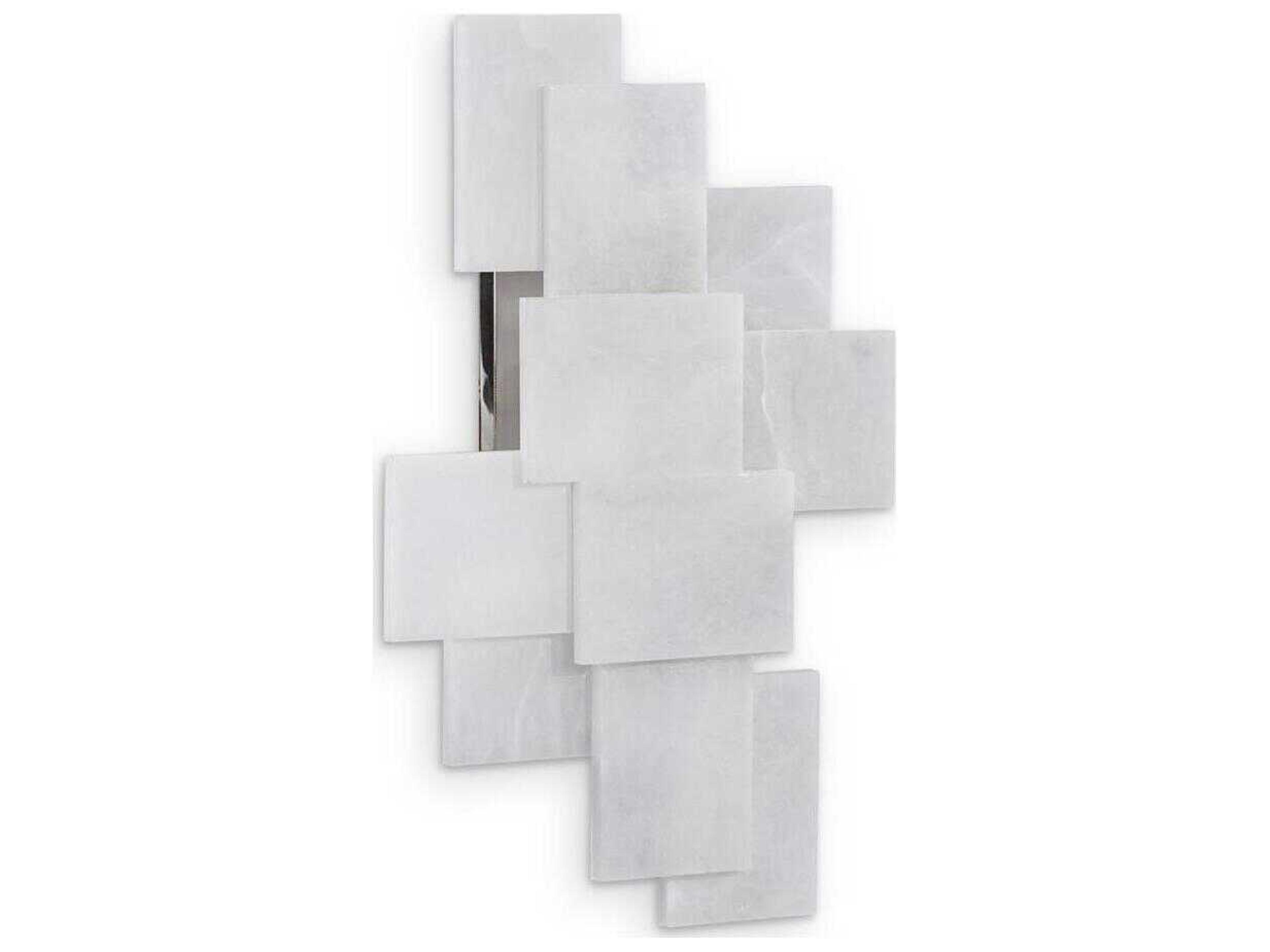 John Richard Margaret Fisher 2-Light White Wall Sconce