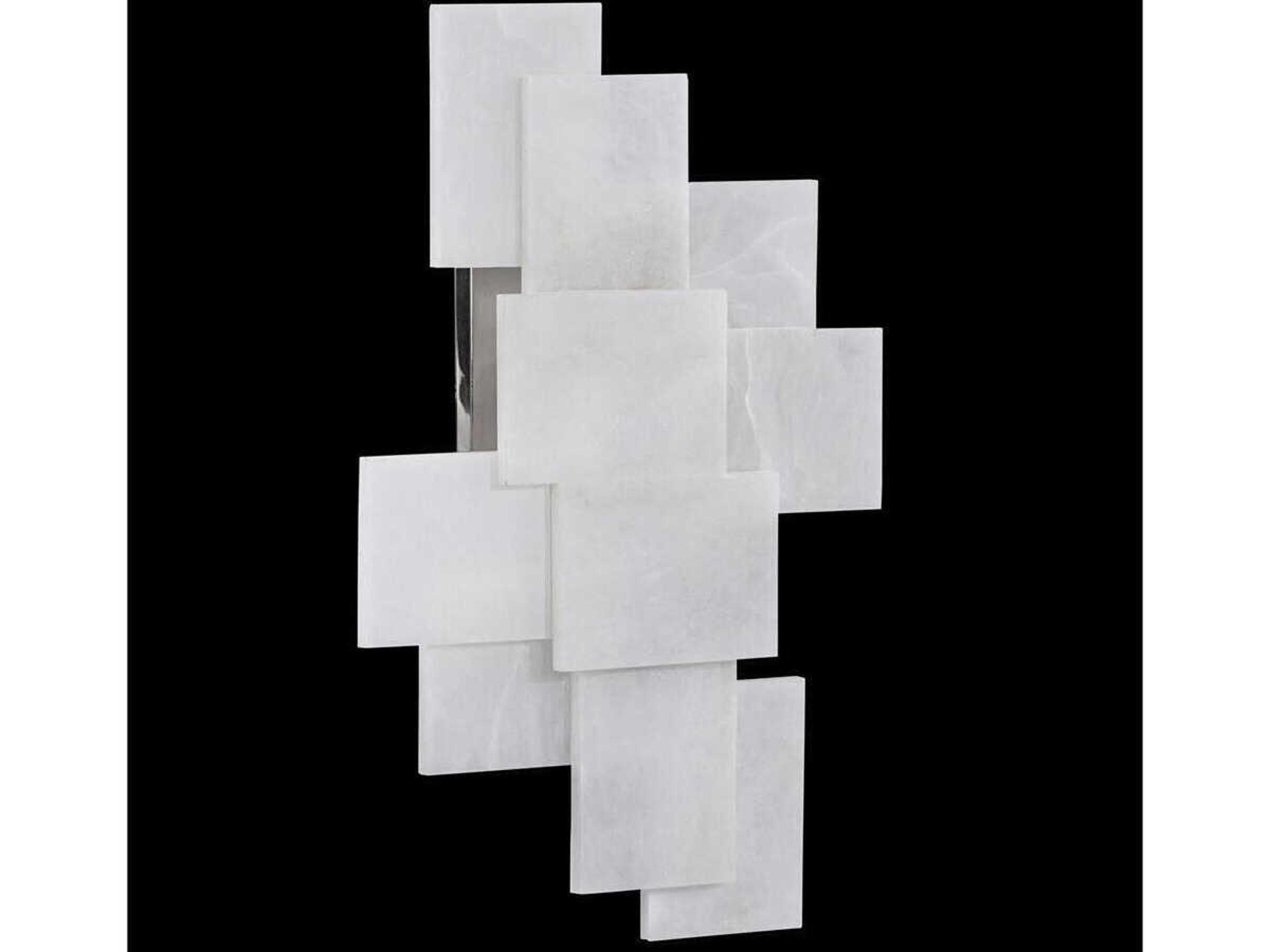 John Richard Margaret Fisher 2-Light White Wall Sconce
