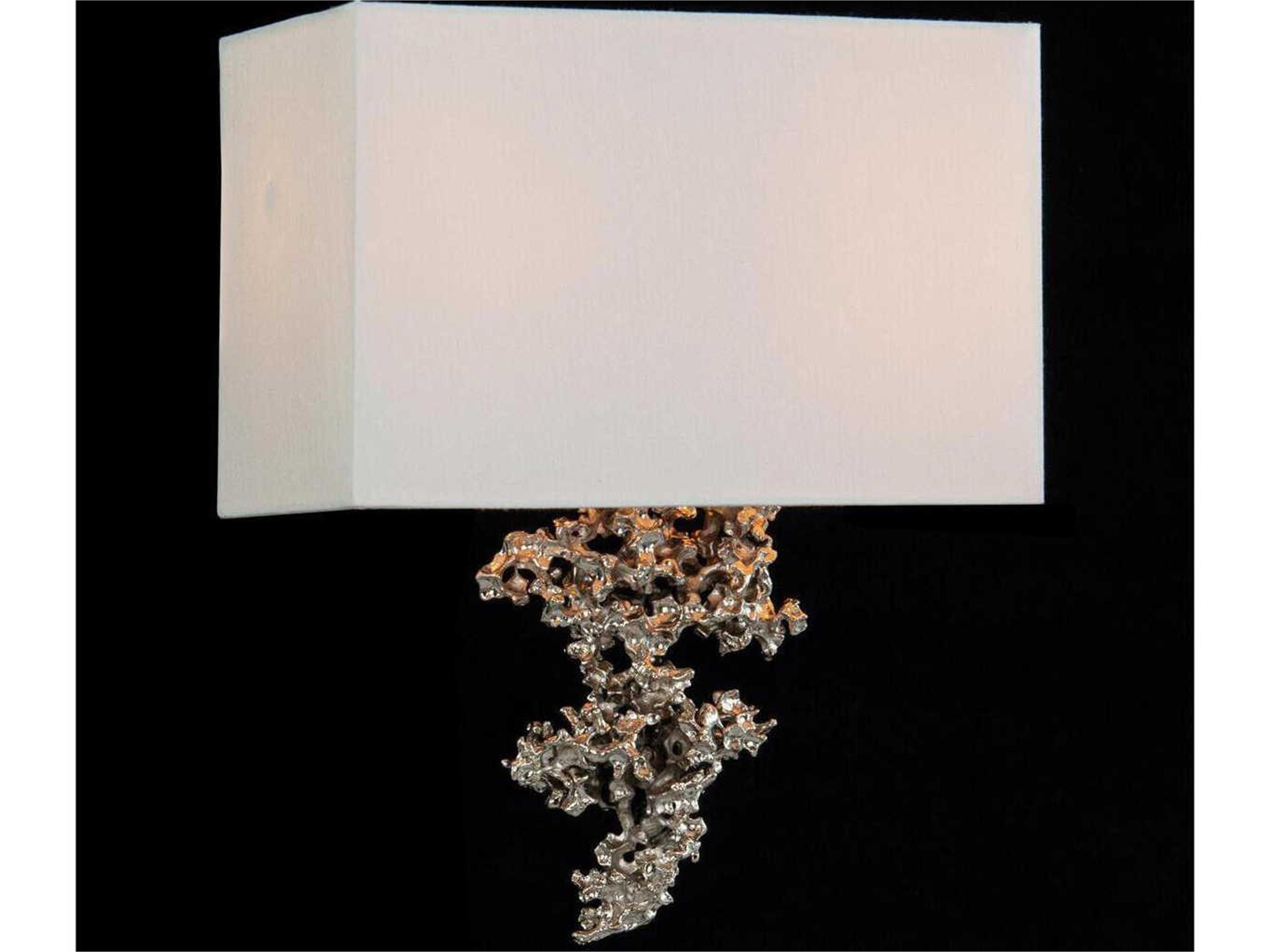 John Richard Organic Opulence 2-Light Nickel Wall Sconce