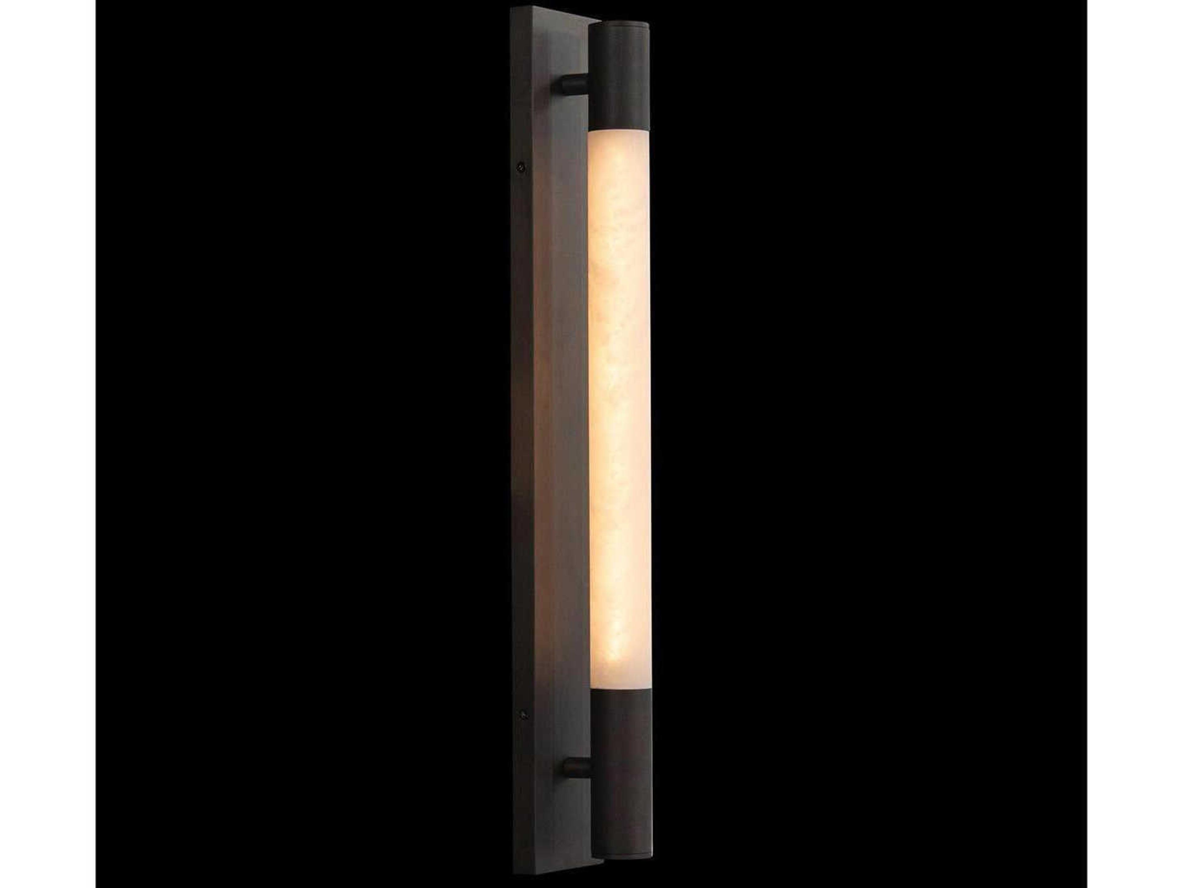 Luca 1-Light Dark Bronze Wall Sconce