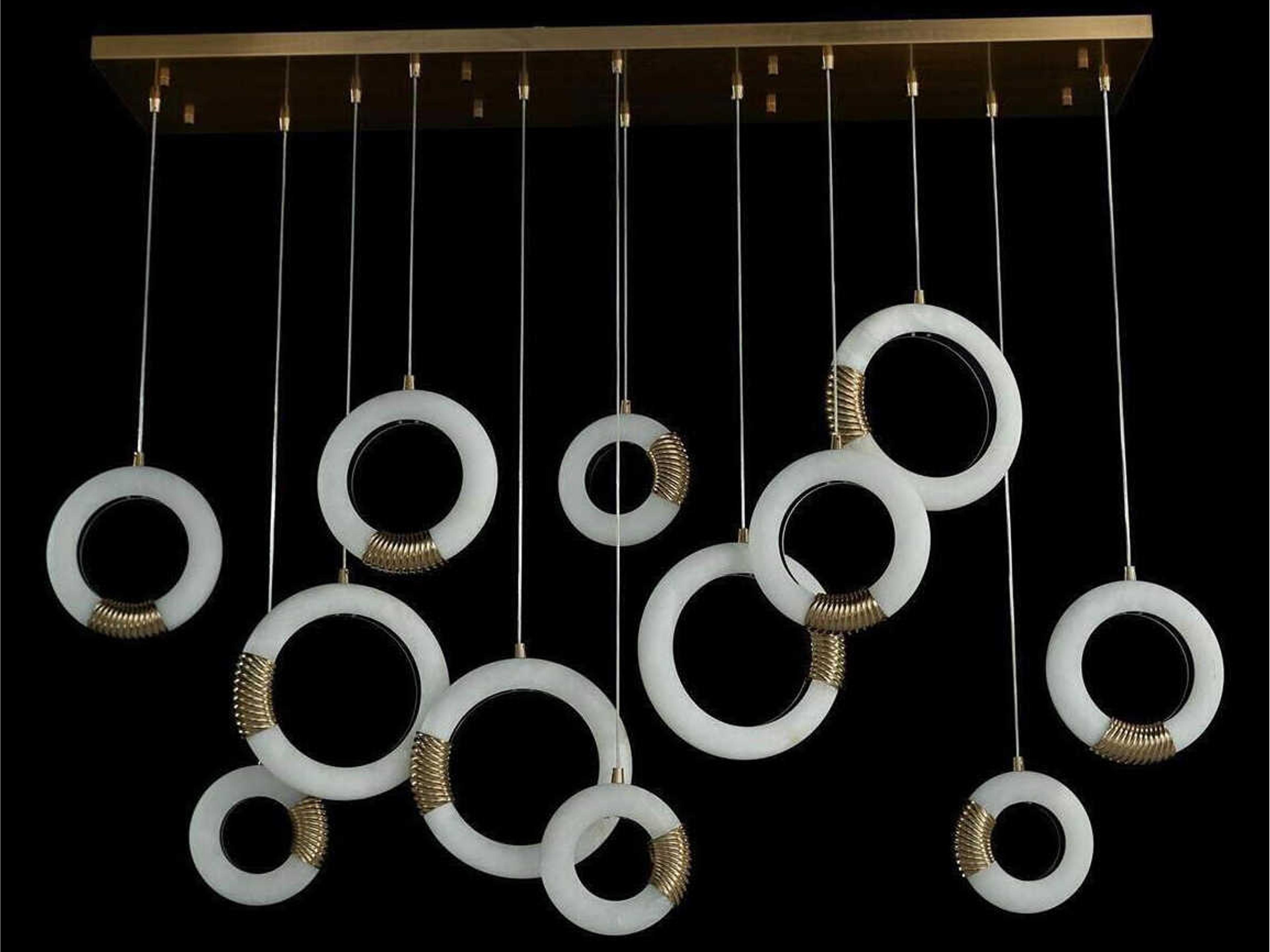 John Richard Bangela Brass Round Island Pendant