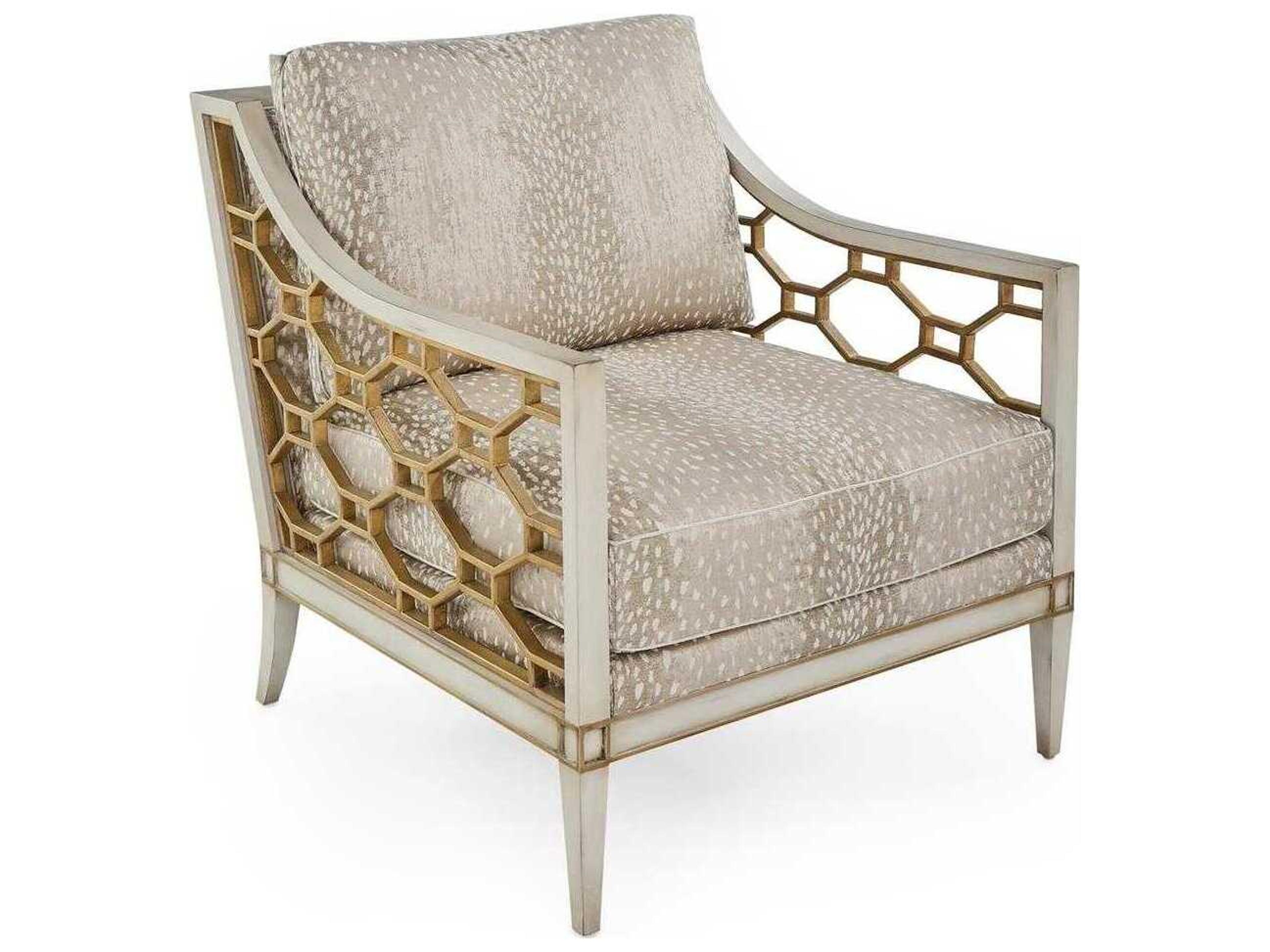 John Richard Belden Beige Accent Chair