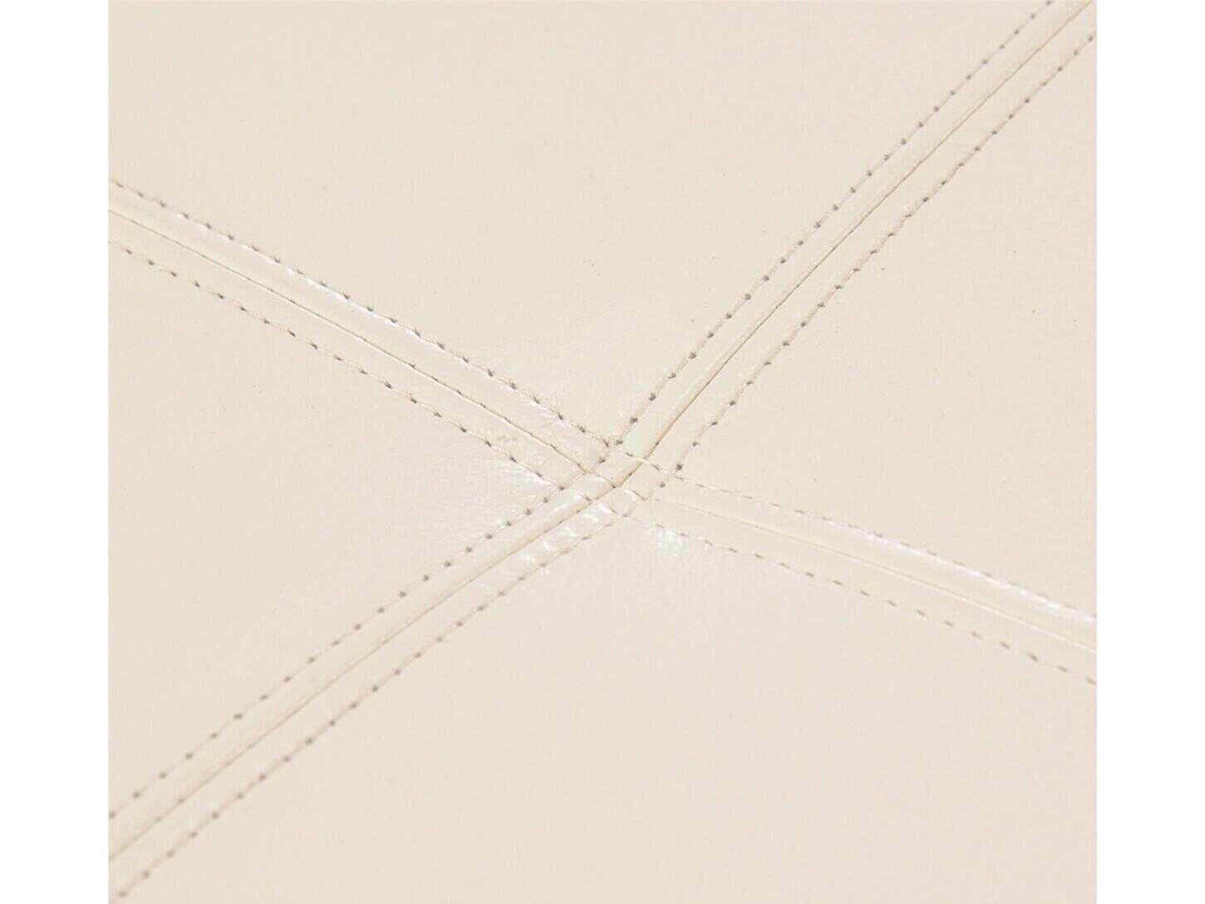 John Richard Mark McDowell Virtu Dark Gray Leather Accent Bench