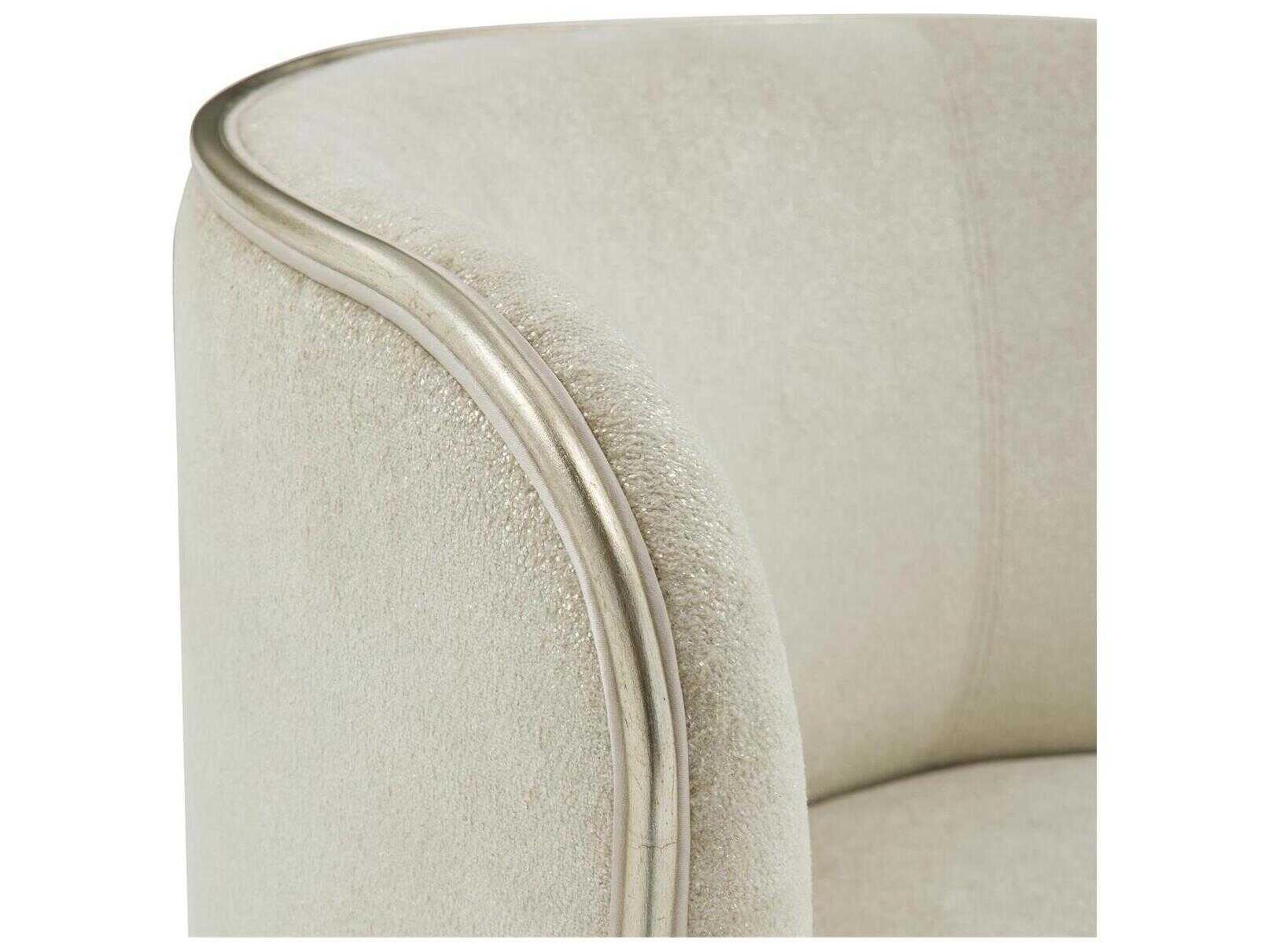 John Richard Bangle Cream Fabric Accent Chair