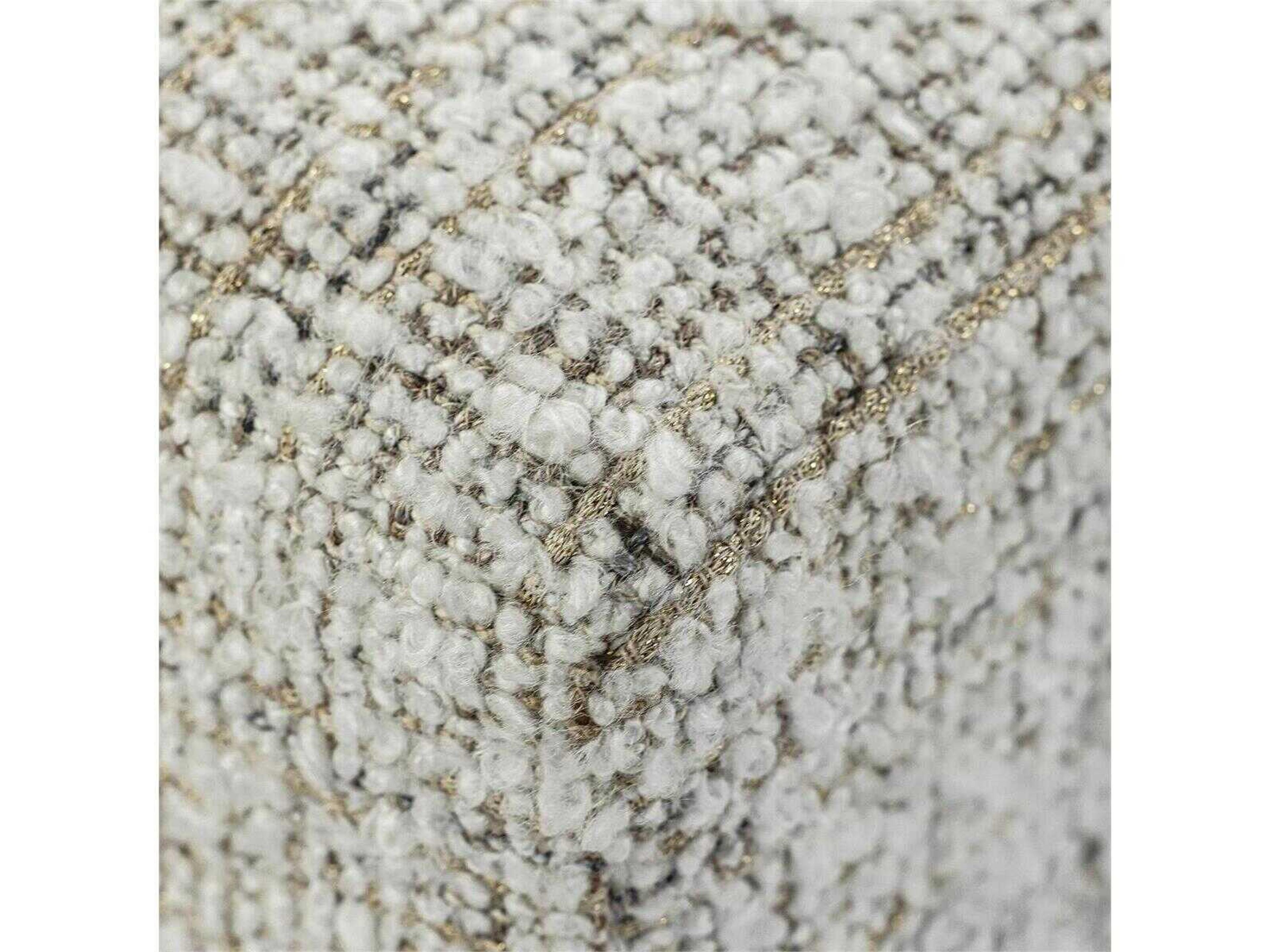 John Richard Park City Riggs Mineral Gray Upholstered Ottoman