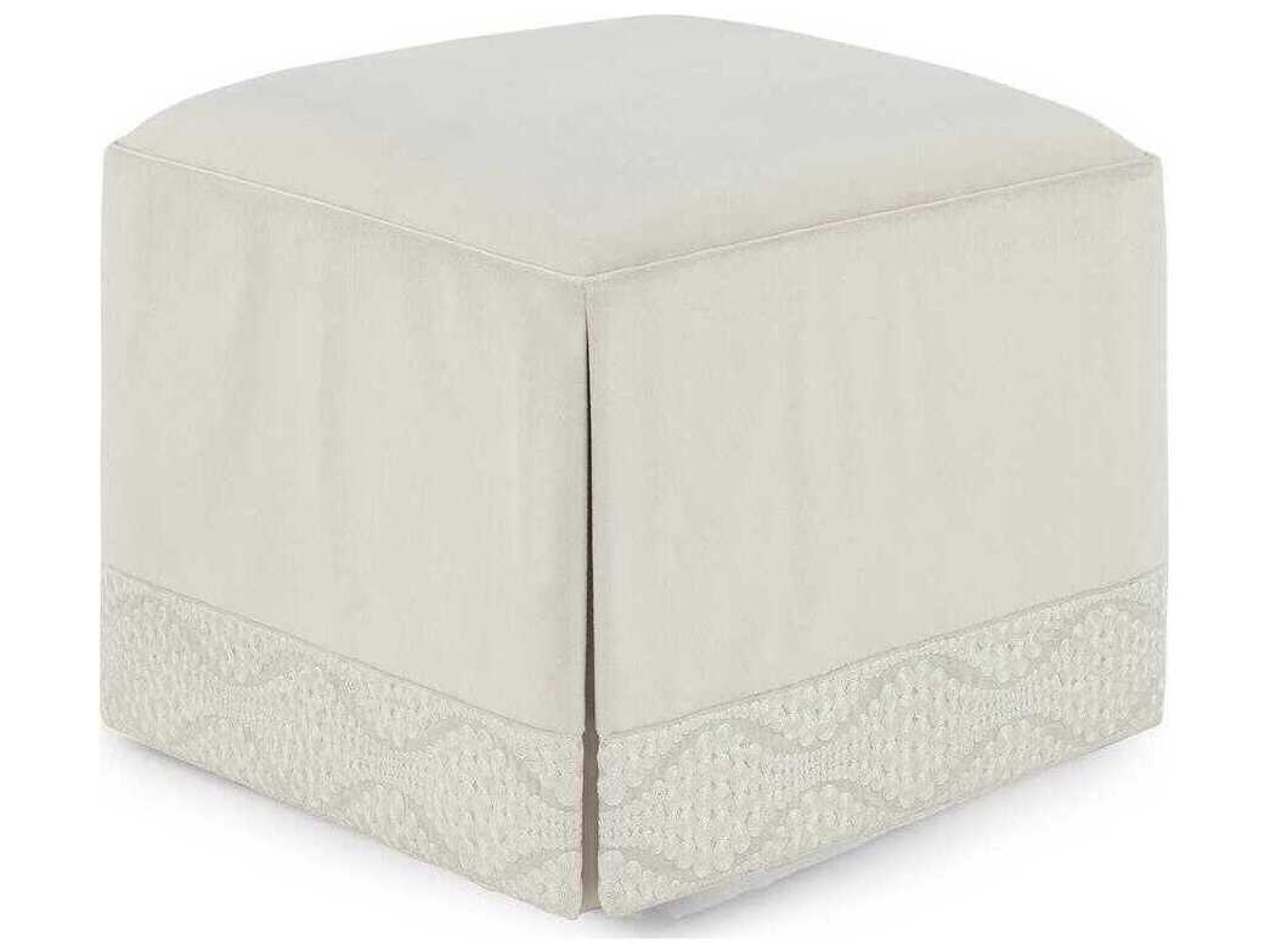 Chelsea Beige Upholstered Ottoman