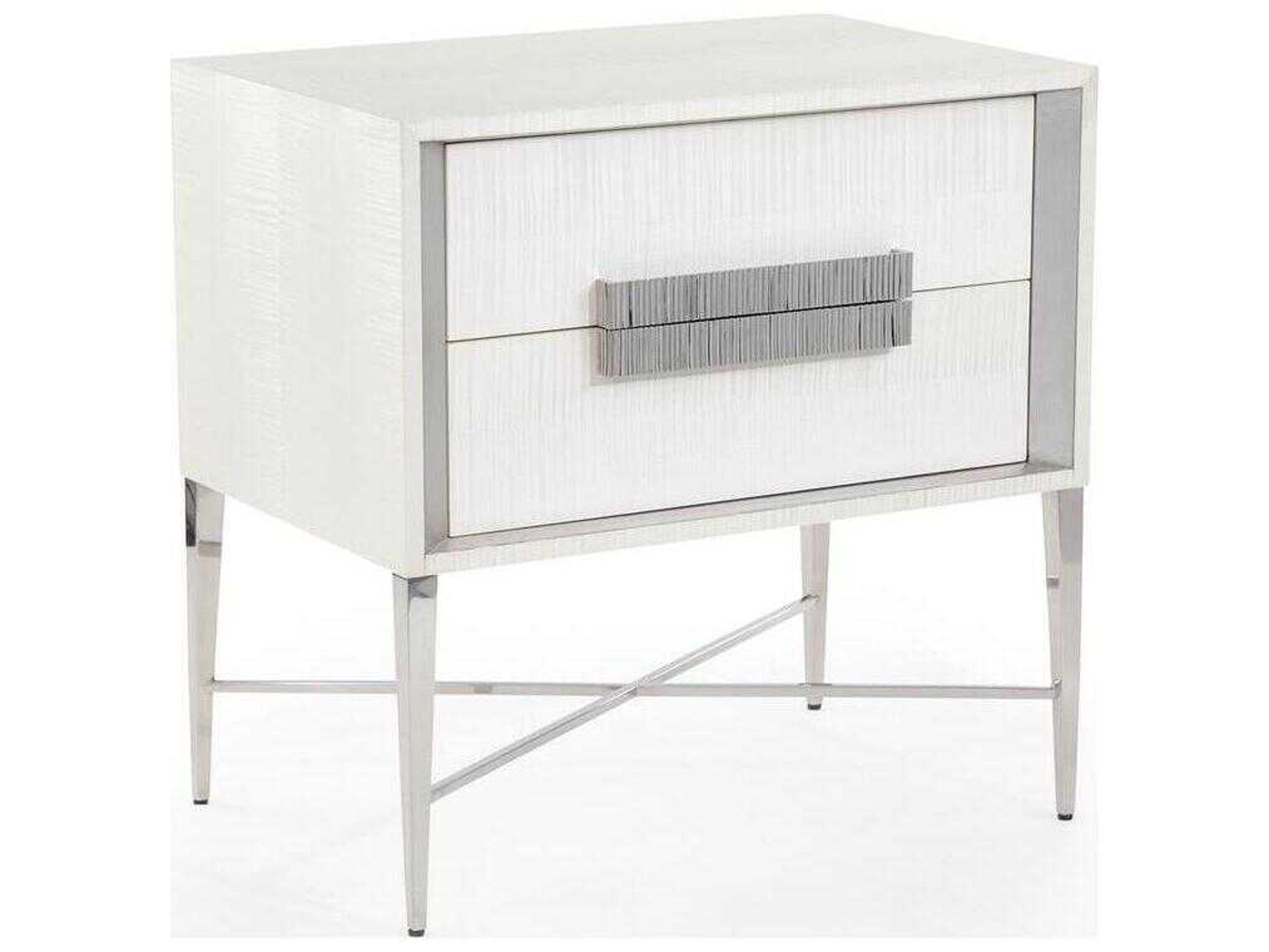 Mark McDowell Cifra 2-Drawers Solid Wood Nightstand